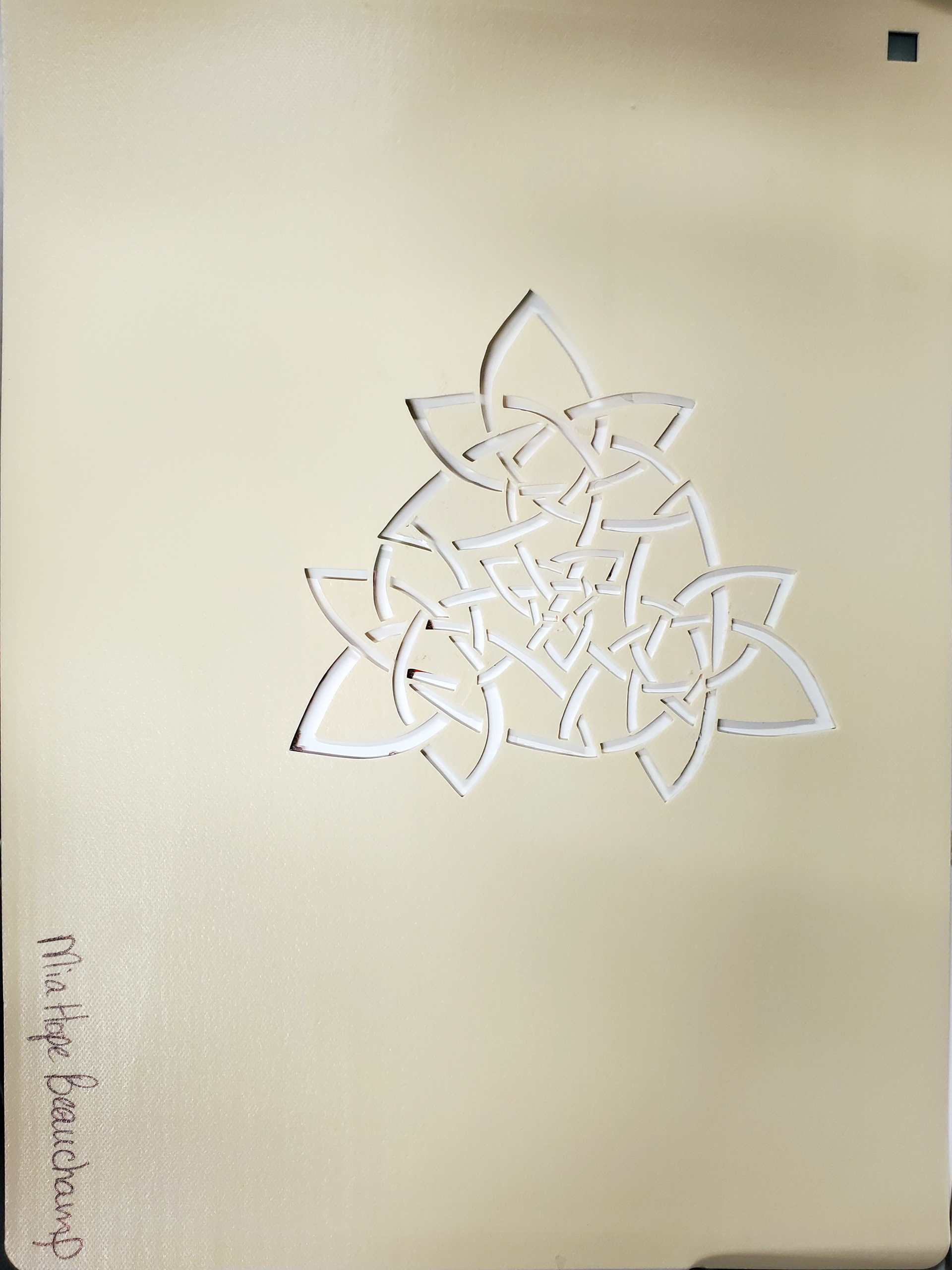 Knot Stencil