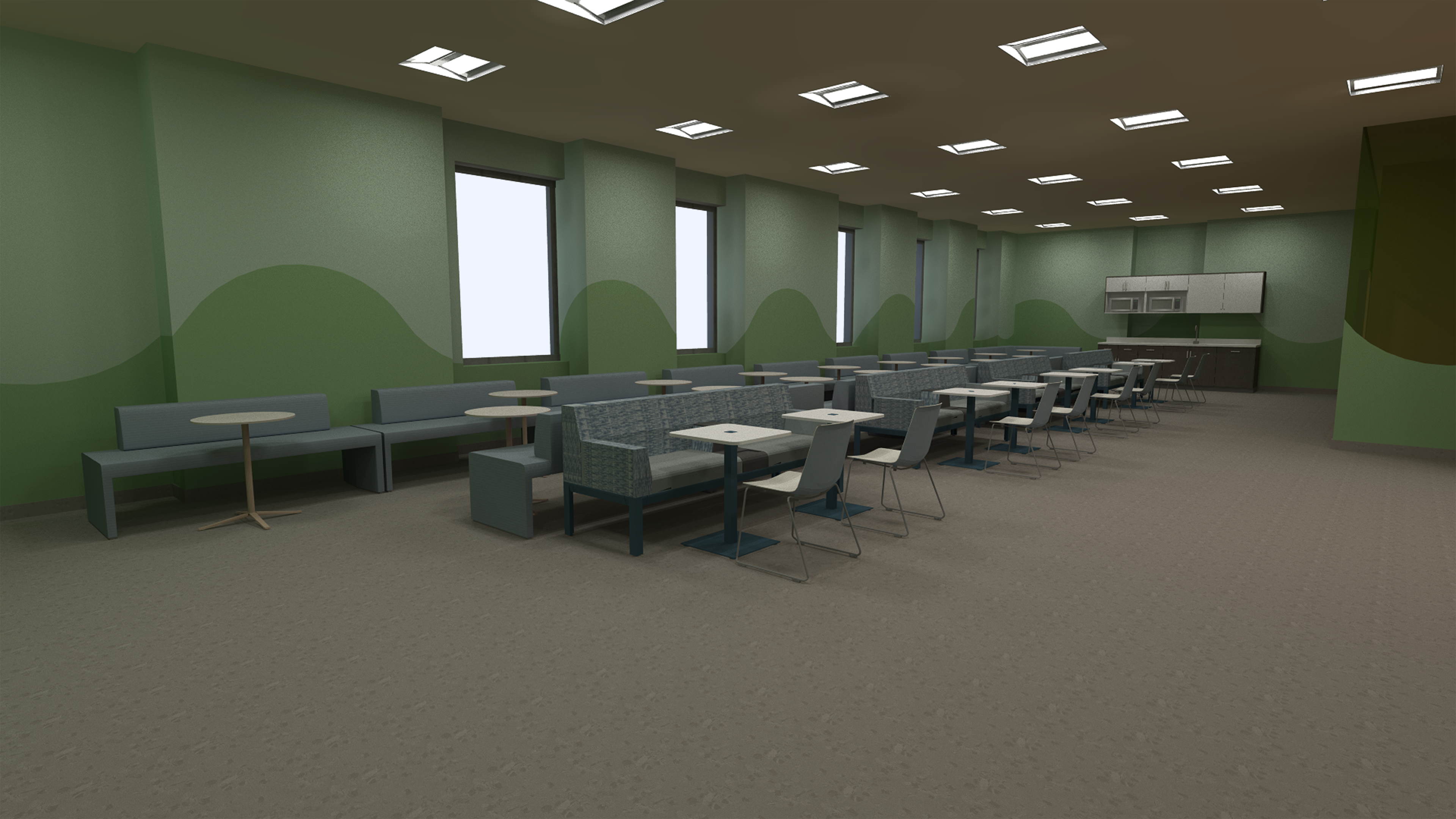 Cafeteria Render
