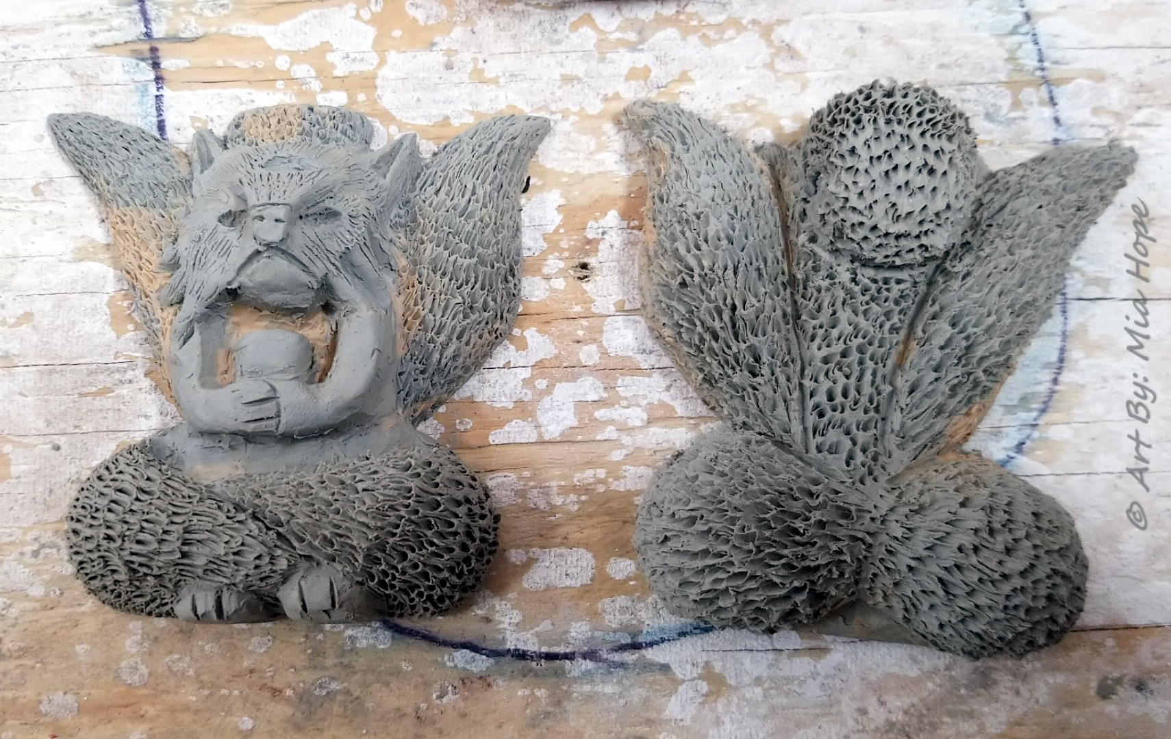 Front and back premold finished