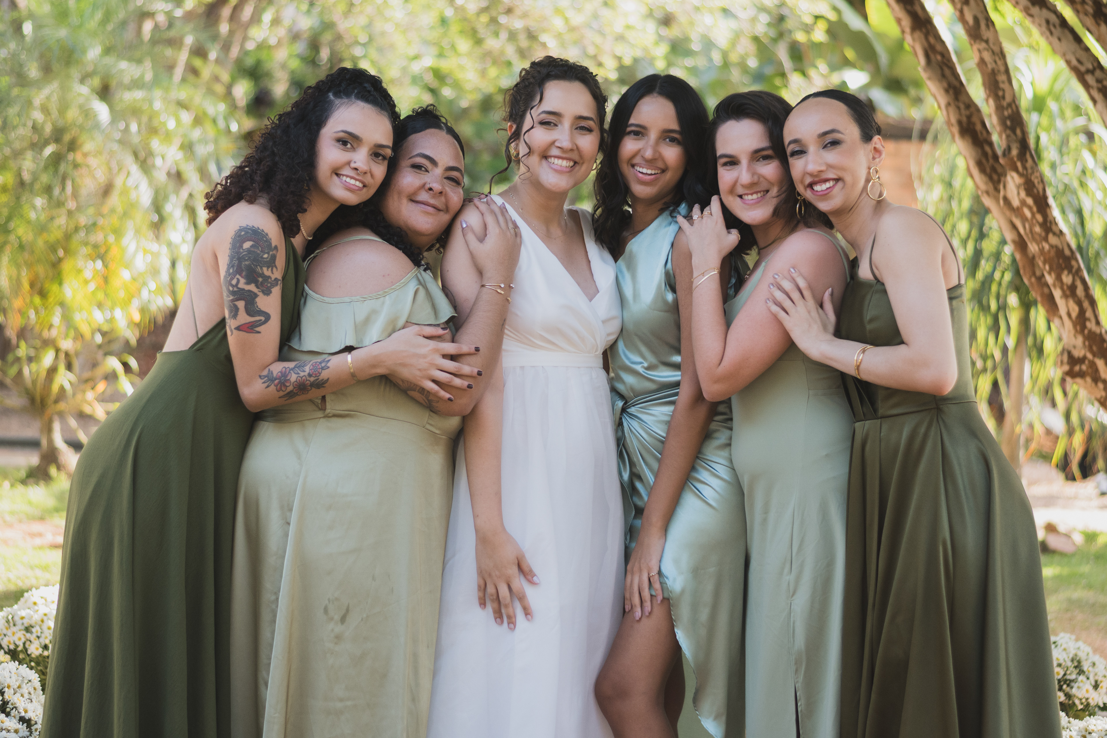 Noiva e madrinhas Casamento Julia Simmelink e Isaac - 25.05.25