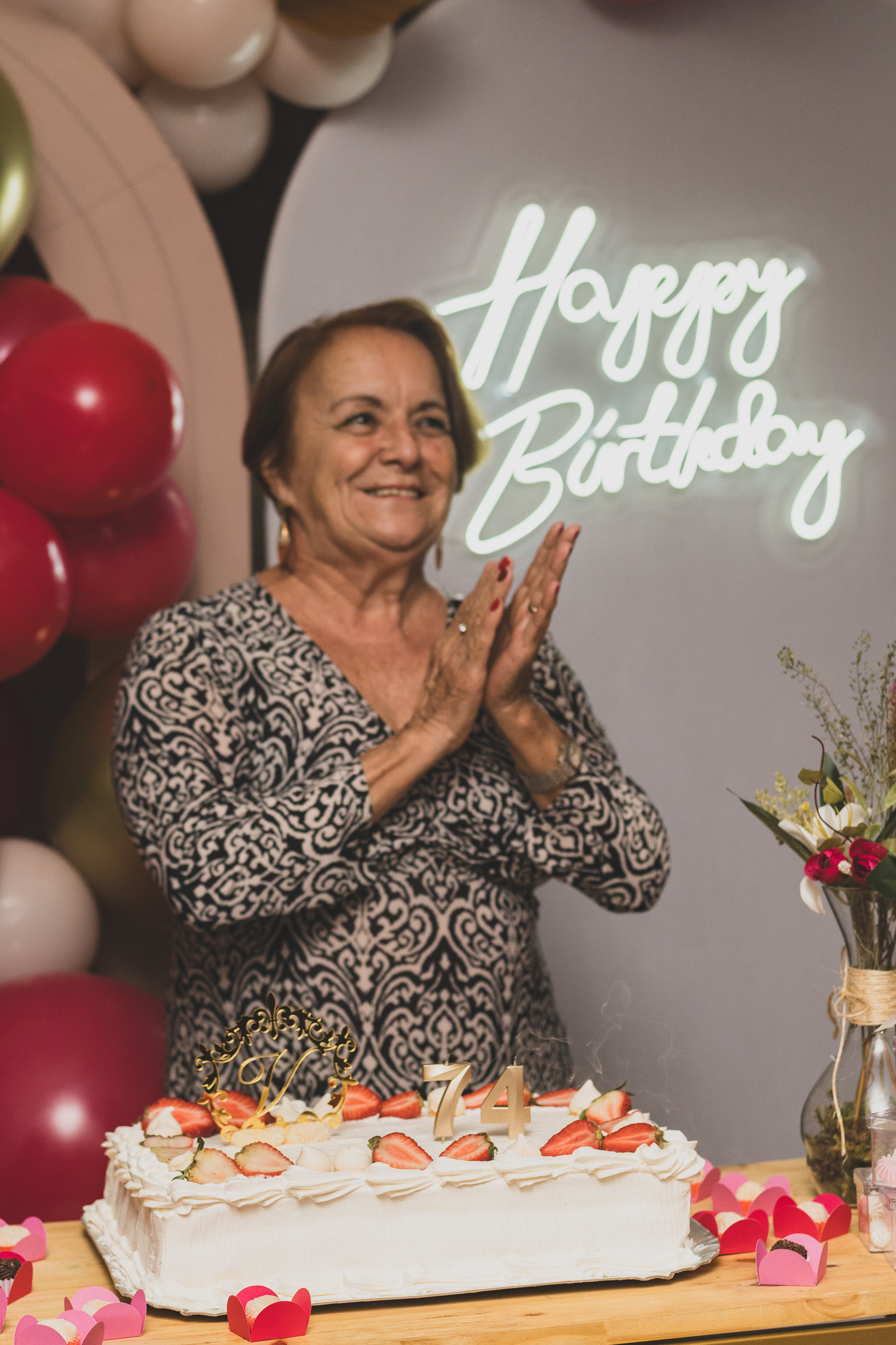 aniversário 74 anos Vera - 24.08.24