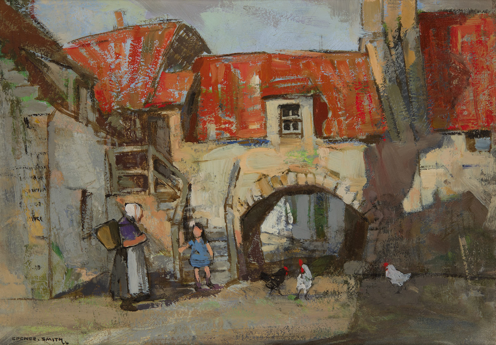 Haddington by Spence Smith / © The Scottish Arts Club
