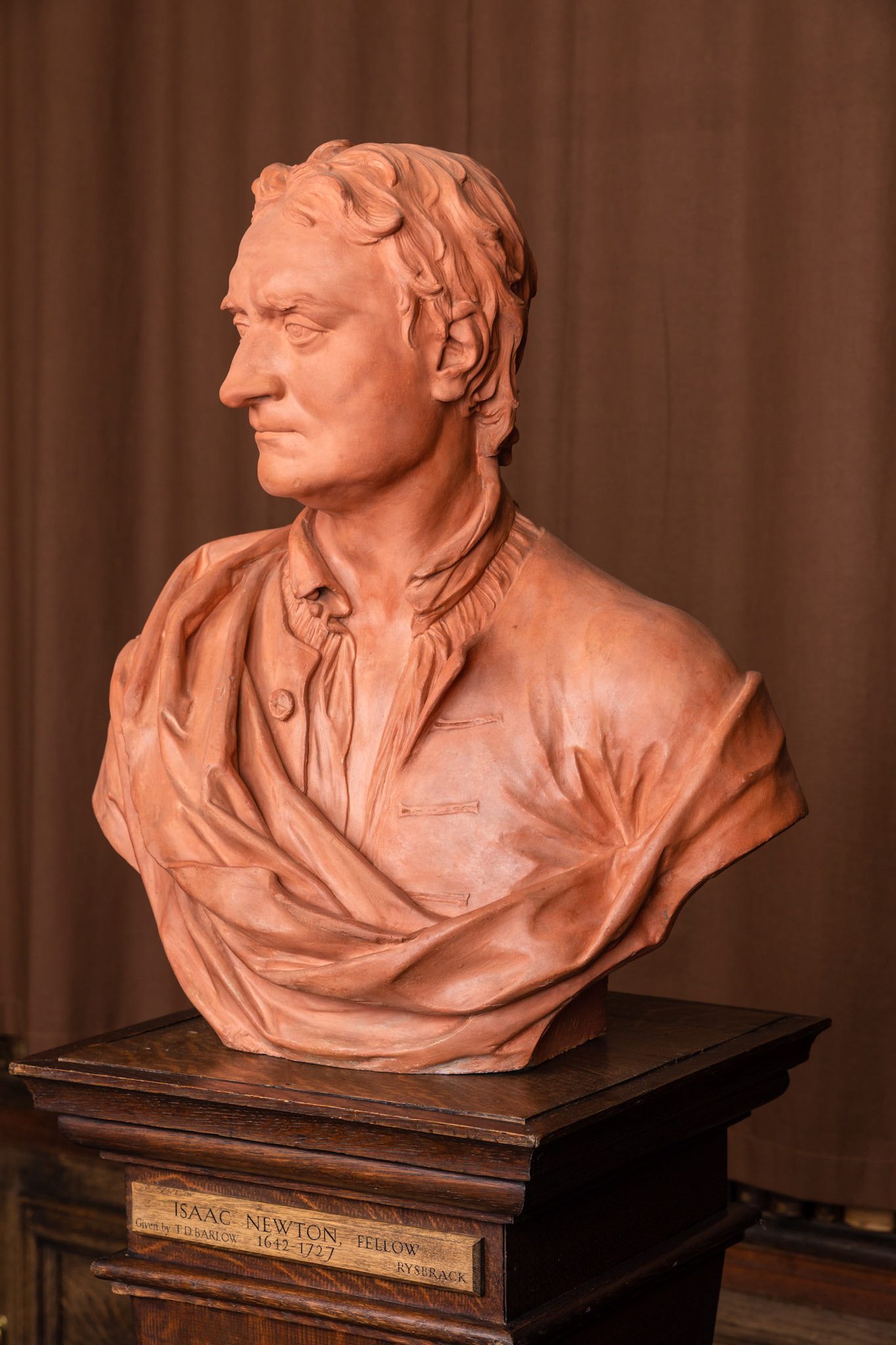 Isaac Newton by John Michael Rysbrack / © Trinity College, University of Cambridge