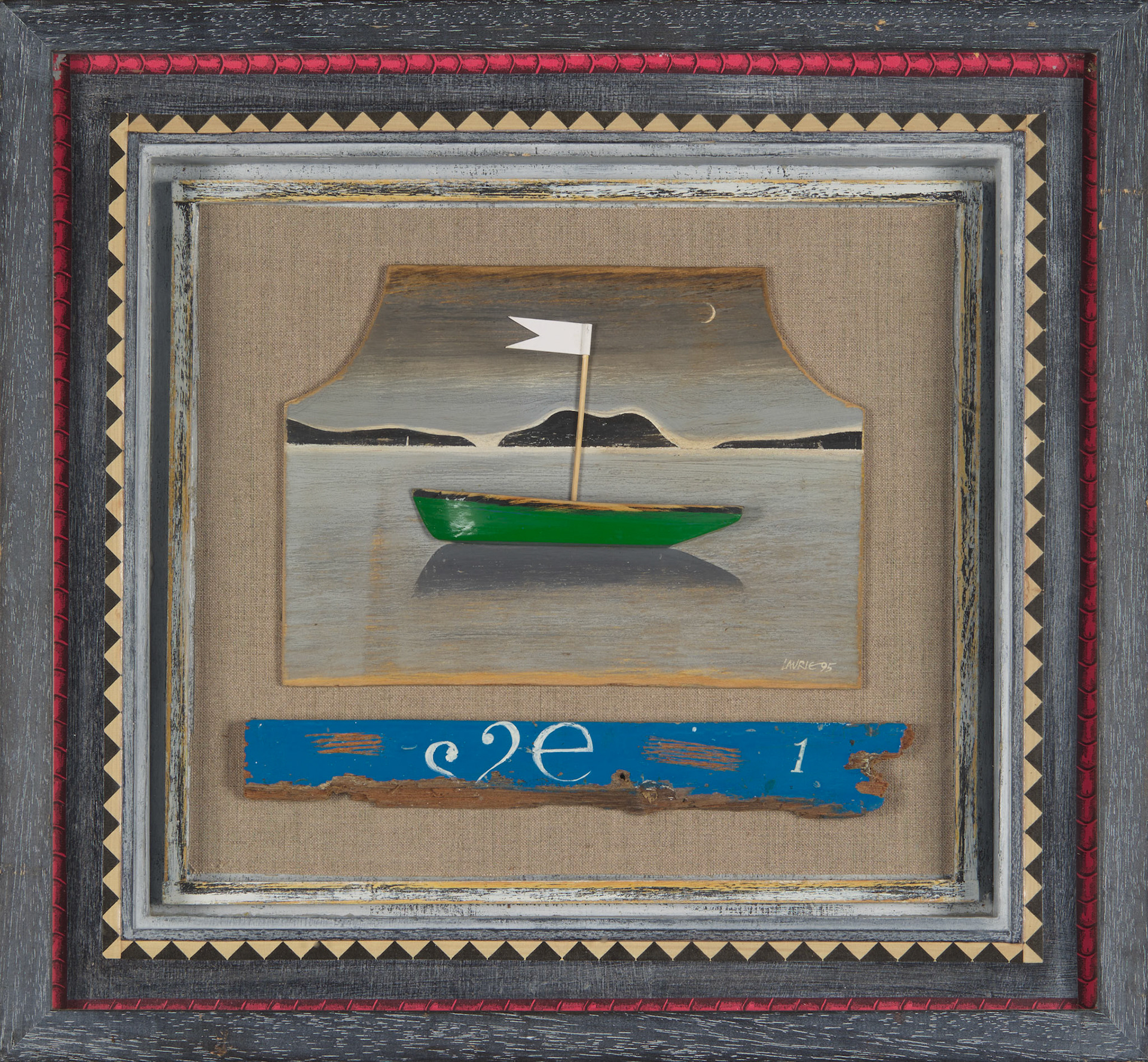 Green Boat by Simon Laurie / © The Scottish Arts Club