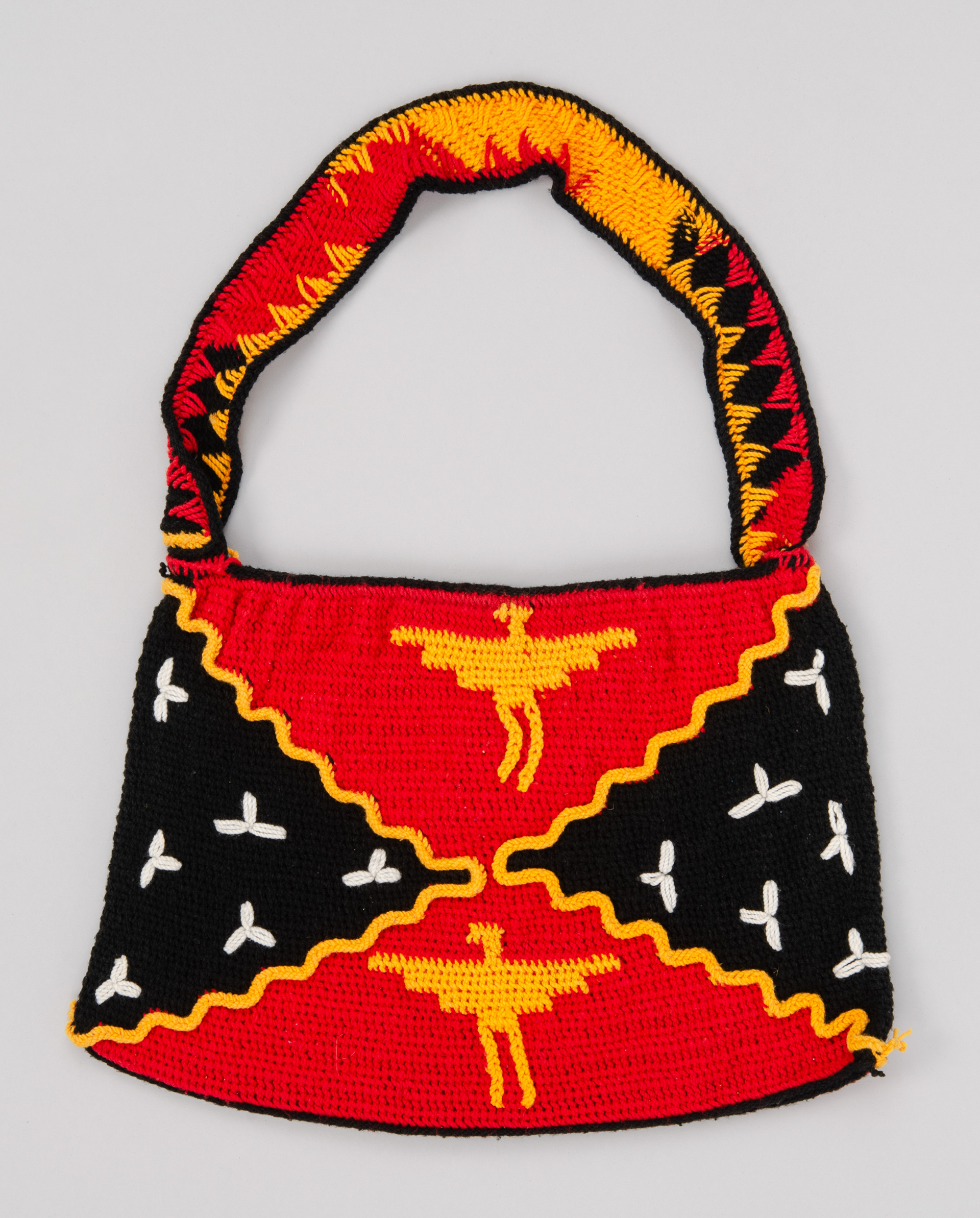 2016.93, wool bilum, Papua New Guinea, 21st century, © Museum of Archaeology and Anthropology, University of Cambridge