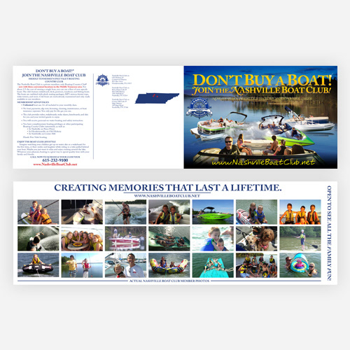 Nashville Boat Club Bifold Mailer