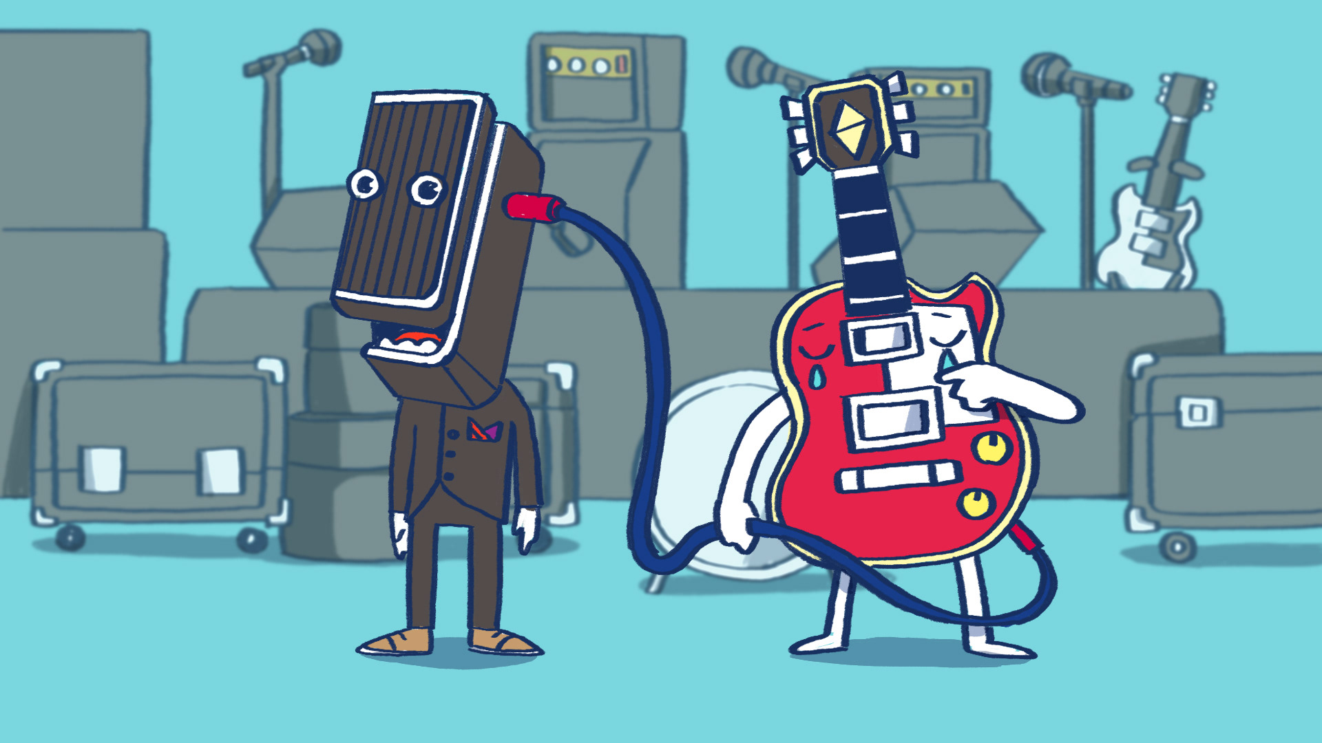 Mr.Wah and the guitar that gently weeps