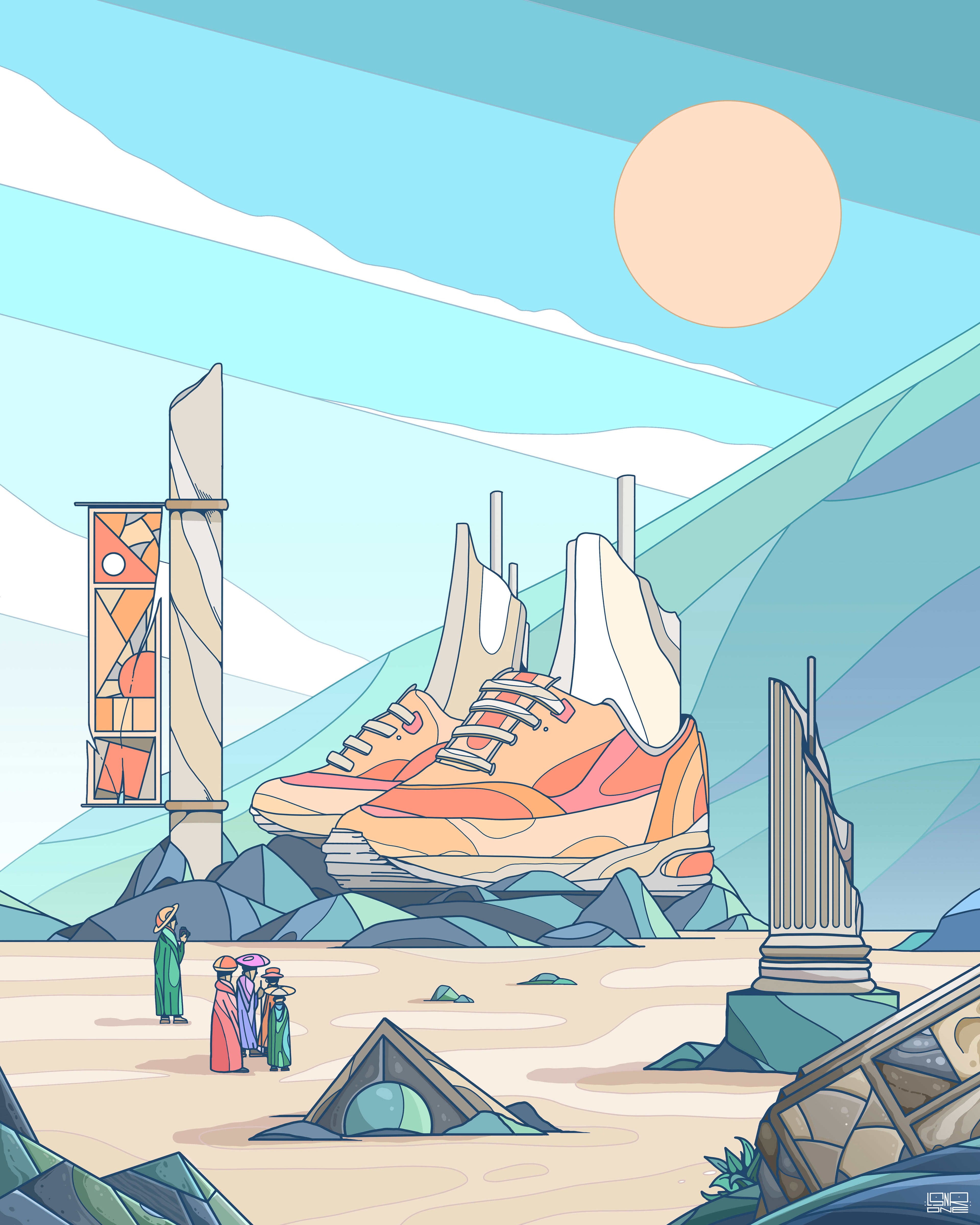 Lost Sneakers