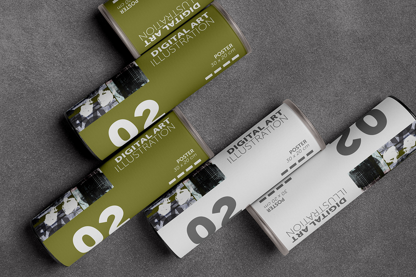 Posters, illustration, digital art, packaging design by Keenness