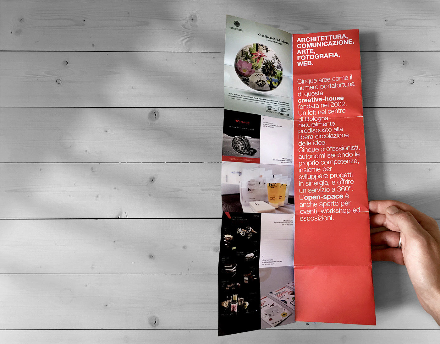 Flyer Cinquerosso third movement layout.