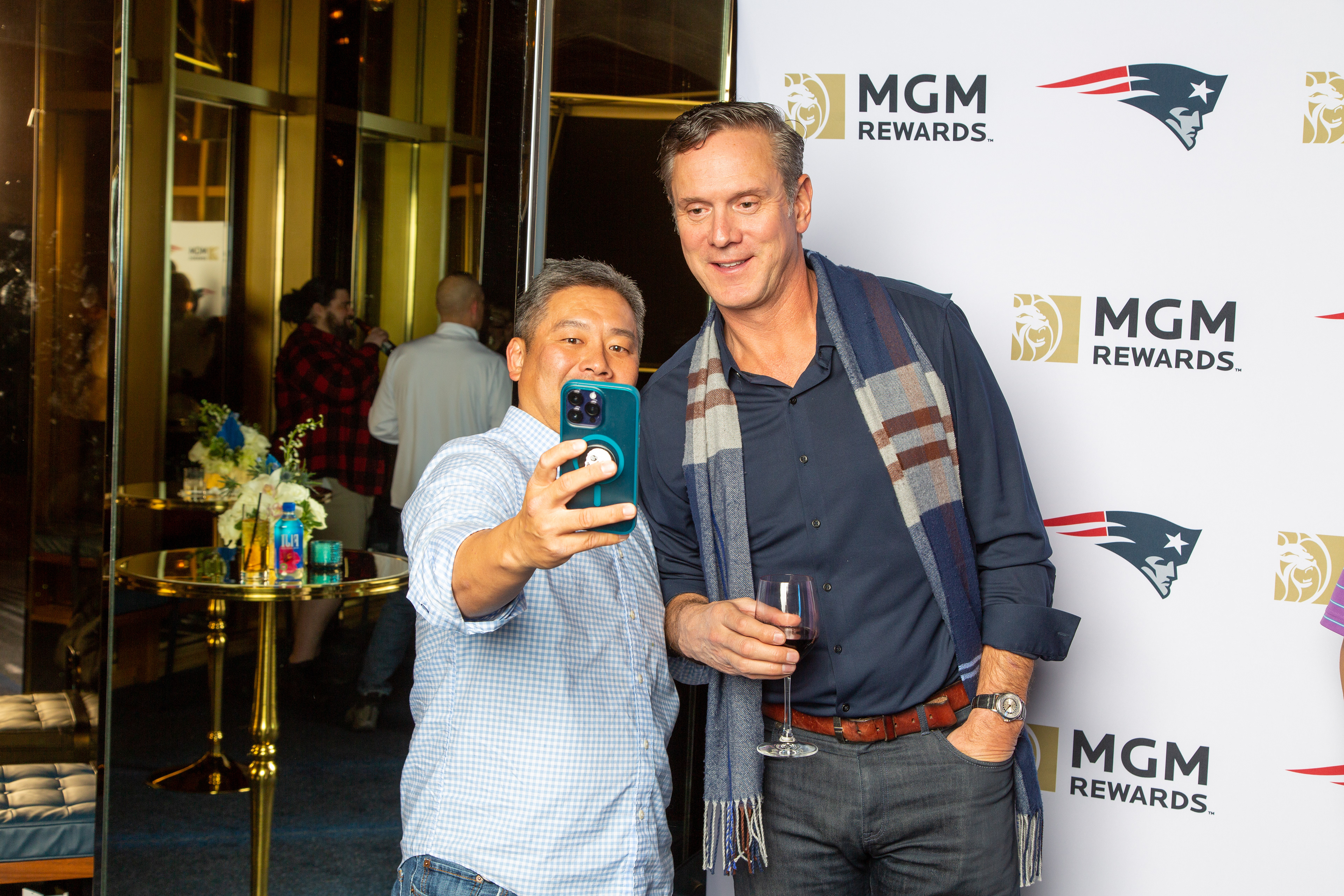 Drew Bledsoe Private Lounge Party