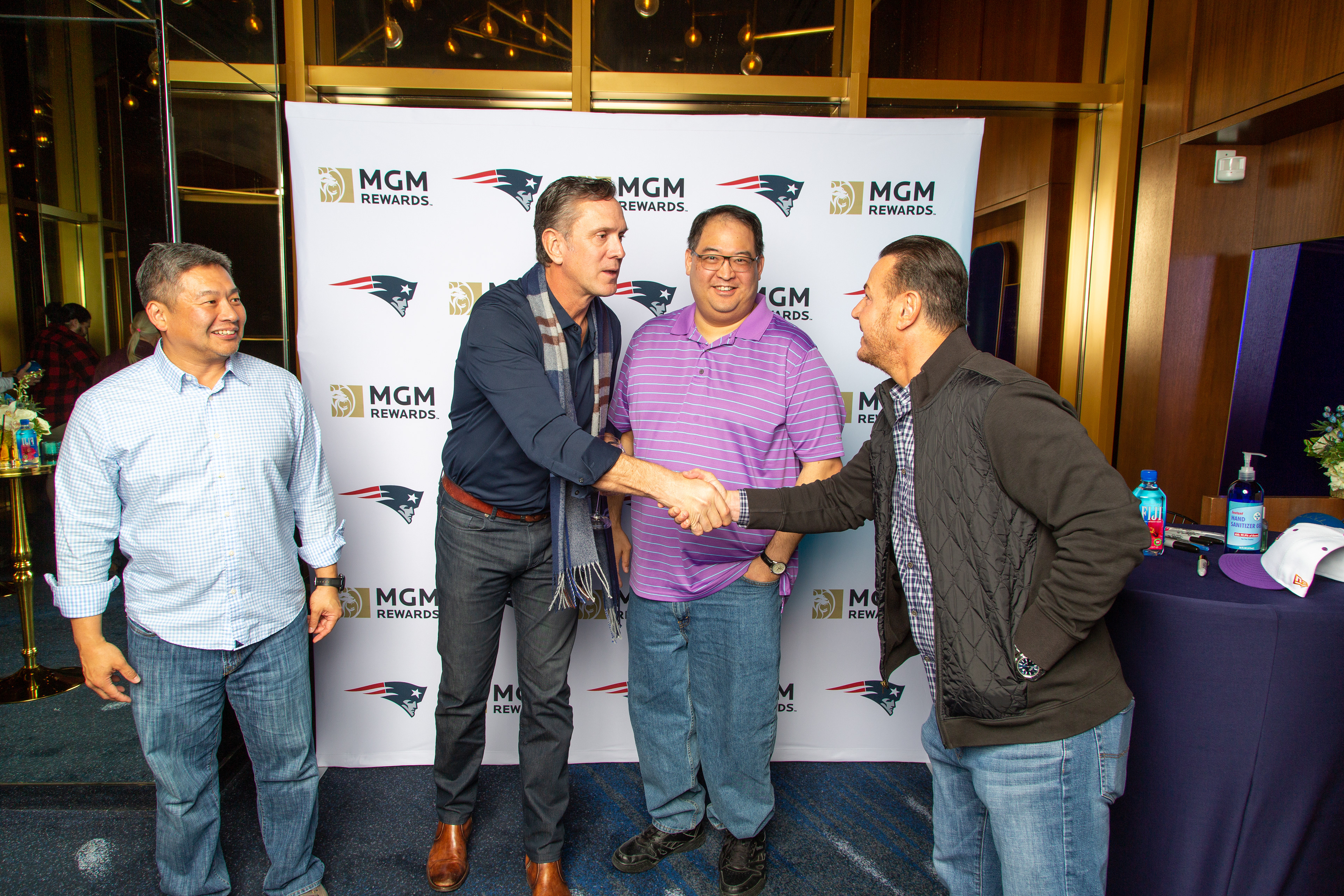 Drew Bledsoe Private Lounge Party