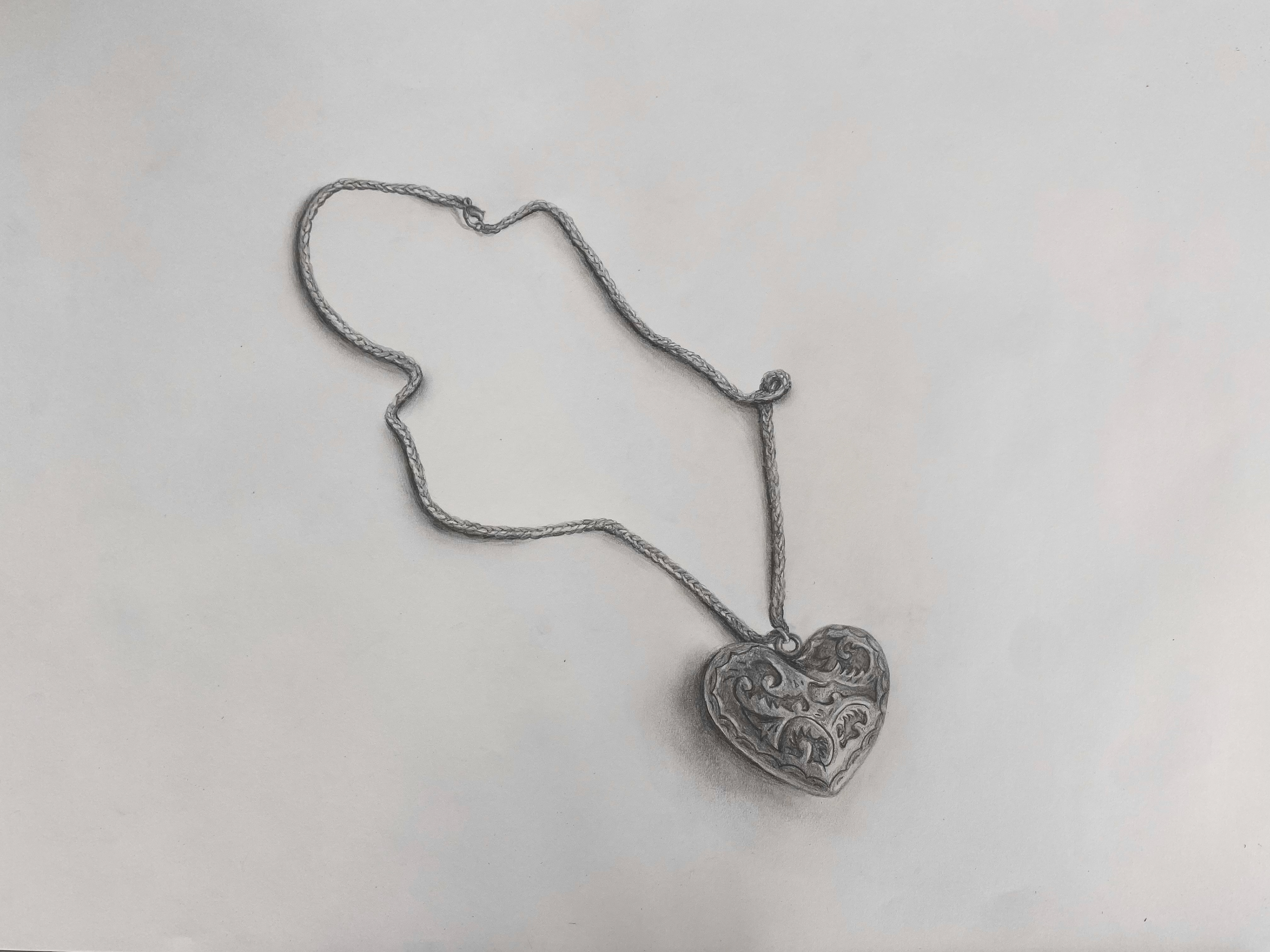 Antique, pencil on paper, 2022