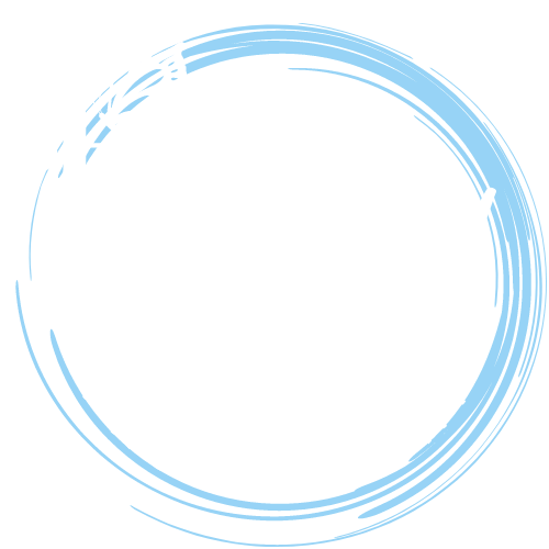 Butterfly Effect Photography Logo has a blue half circle to the right of the text and the B in Butterfly has a butterfly attached