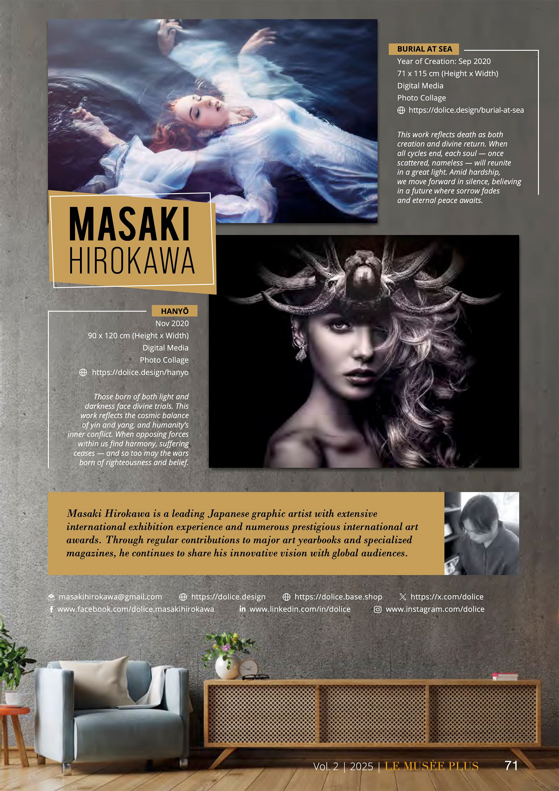 Masaki Hirokawa / 廣川政樹 - Le Musee Plus Magazine Vol. 2