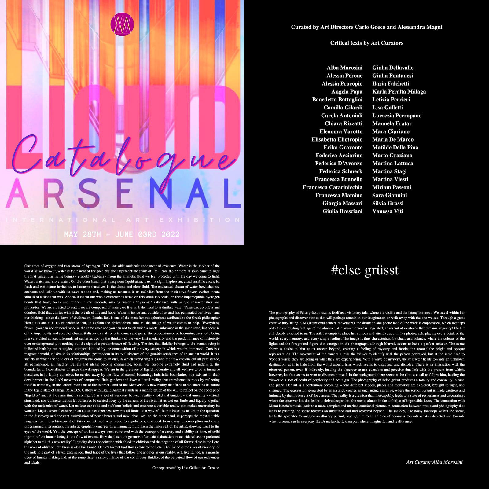 LIQUID ARSENAL 2022 - Concept by Art Curator Lisa Galletti