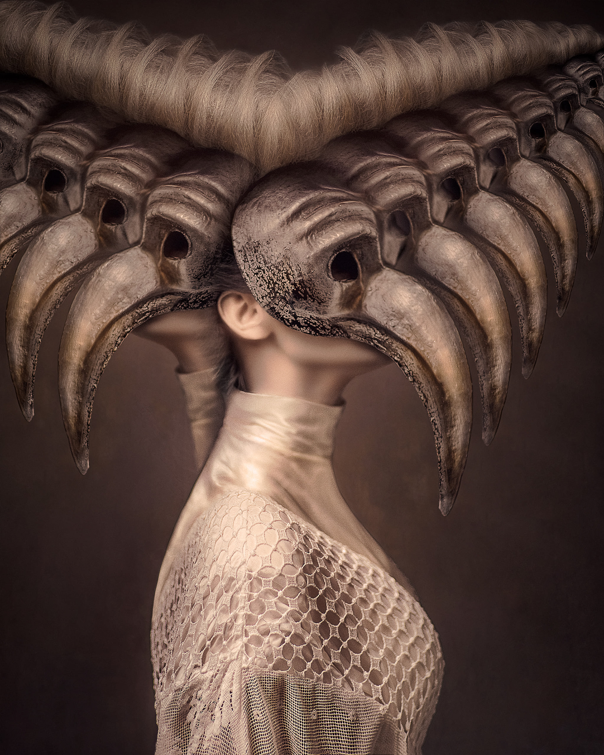 Archetypus / 元型, 2020. Digital Media and Photo Collage, 120 x 96 cm - Masaki Hirokawa / 廣川政樹