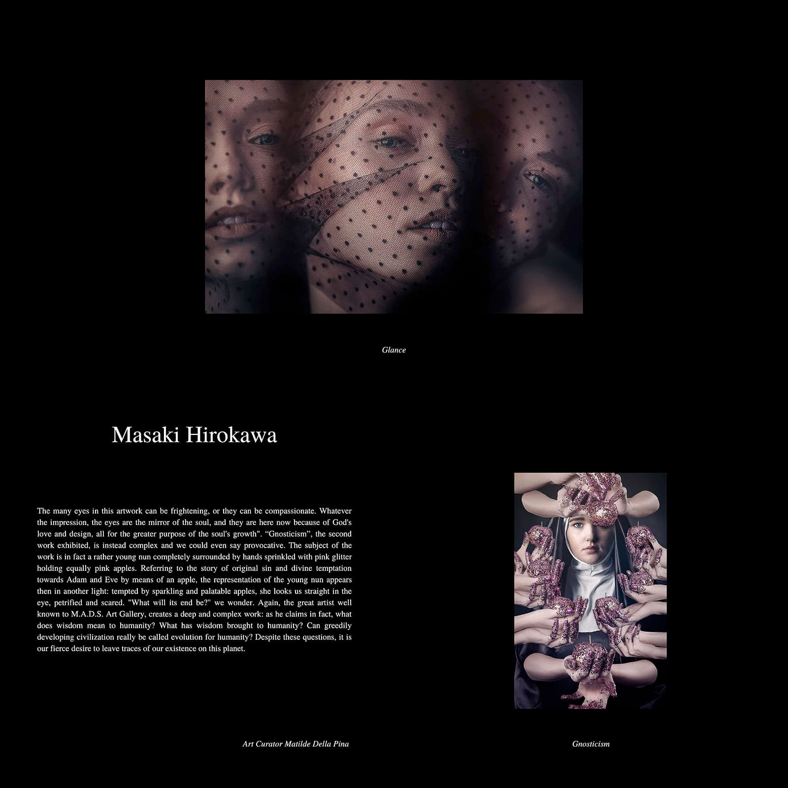 Artworks on display - ORIZZONTI TRASVERSALI 2022 - Masaki Hirokawa / 廣川政樹