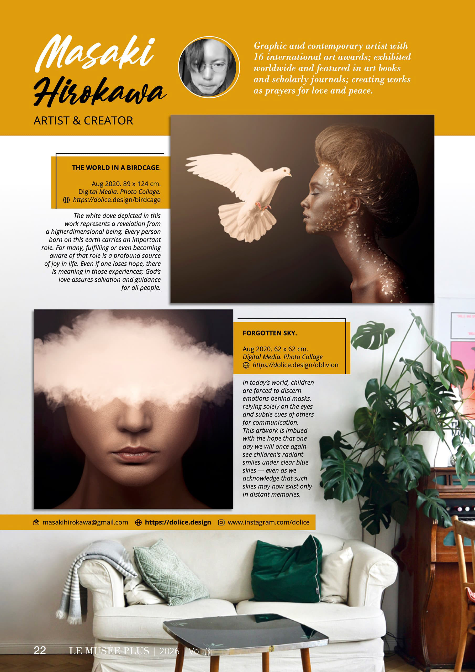Masaki Hirokawa / 廣川政樹 - Le Musee Plus Magazine Vol. 3