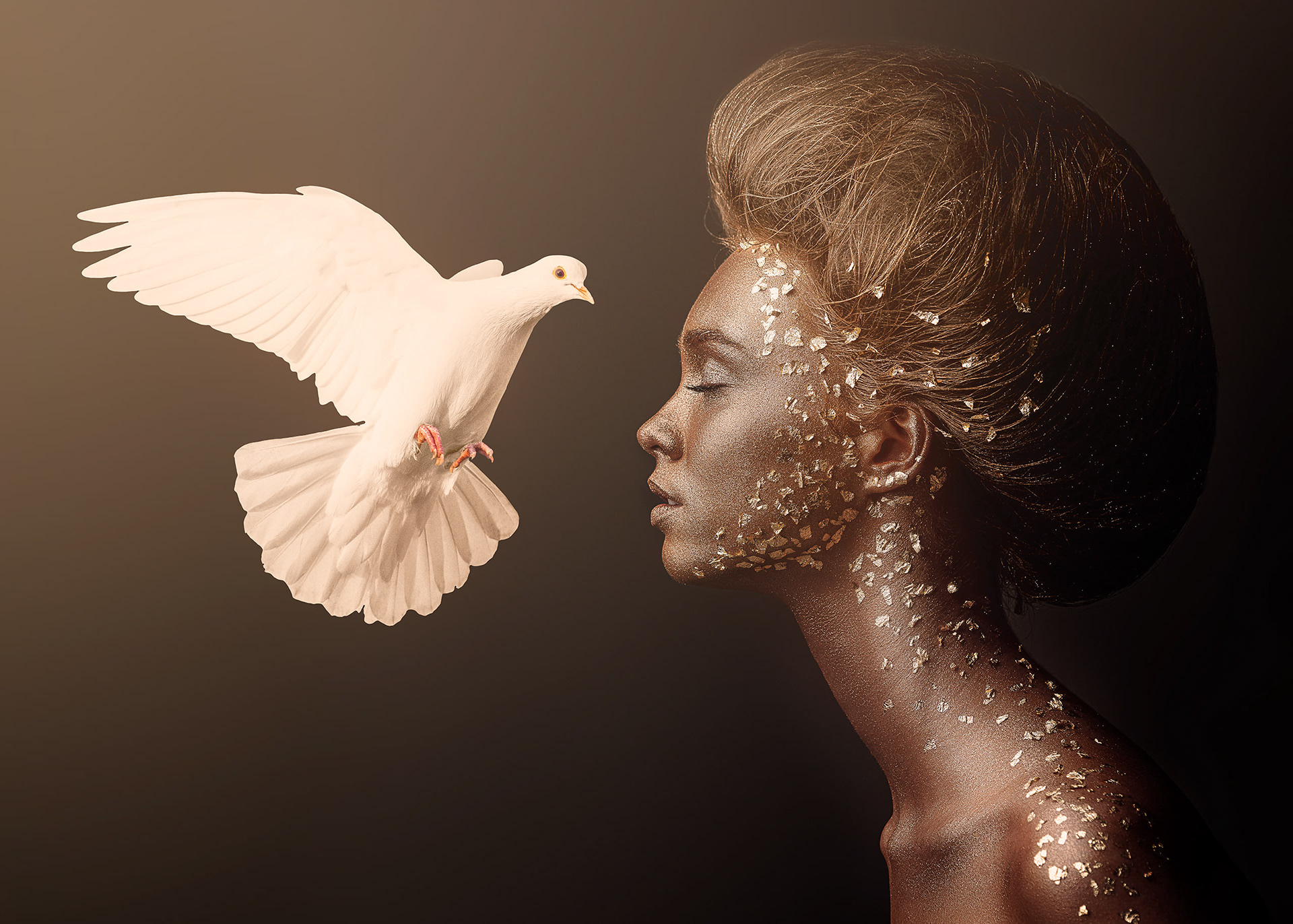 The World in a Birdcage / 啓示, August 2020. Digital Media and Photo Collage, 60 x 84 cm.