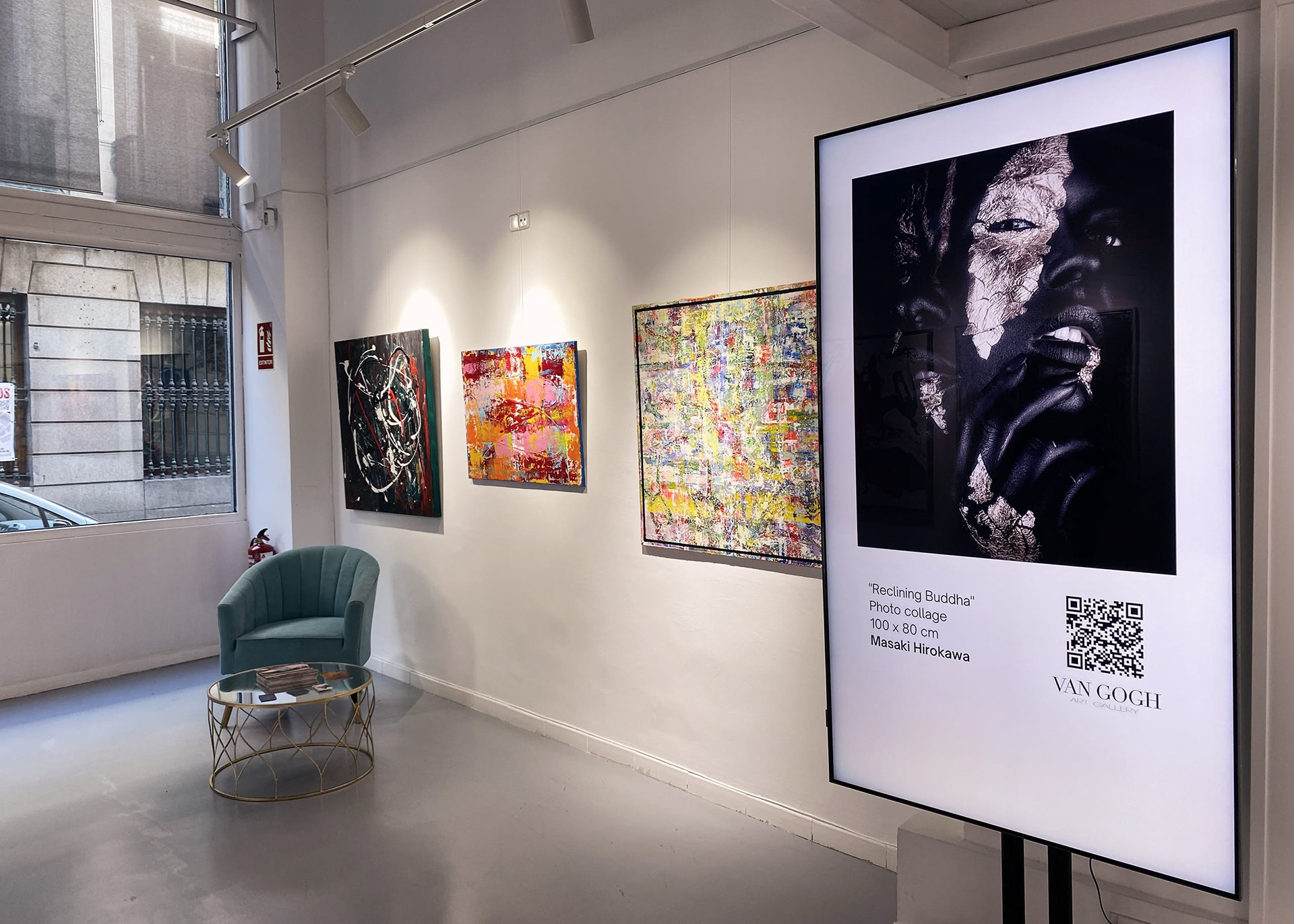 Exhibition Venue 3 - Masaki Hirokawa / 廣川政樹 - FROM THE DISTANCE - VAN GOGH Art Gallery