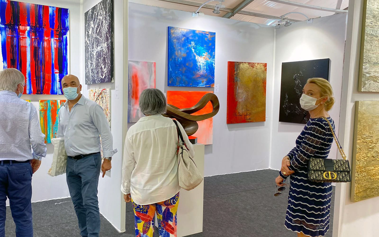 International Contemporary Art Fair Monaco 2022 - VAN GOGH Art Gallery - Booth 2