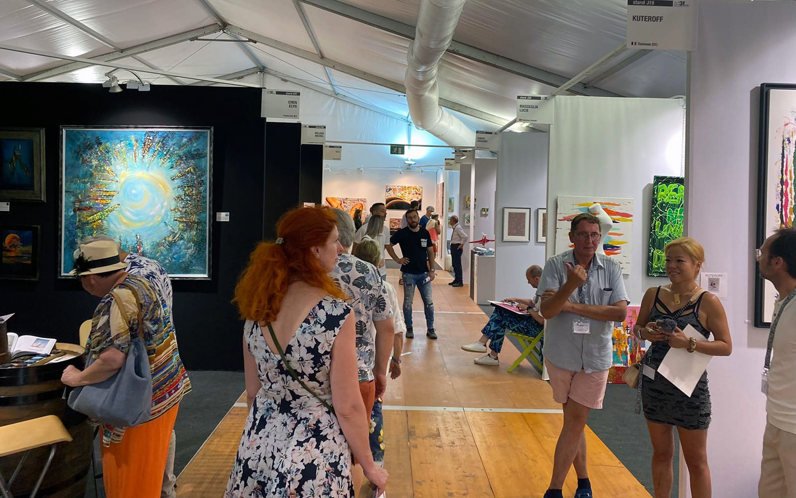 International Contemporary Art Fair Monaco 2022 - VAN GOGH Art Gallery - Booth 4