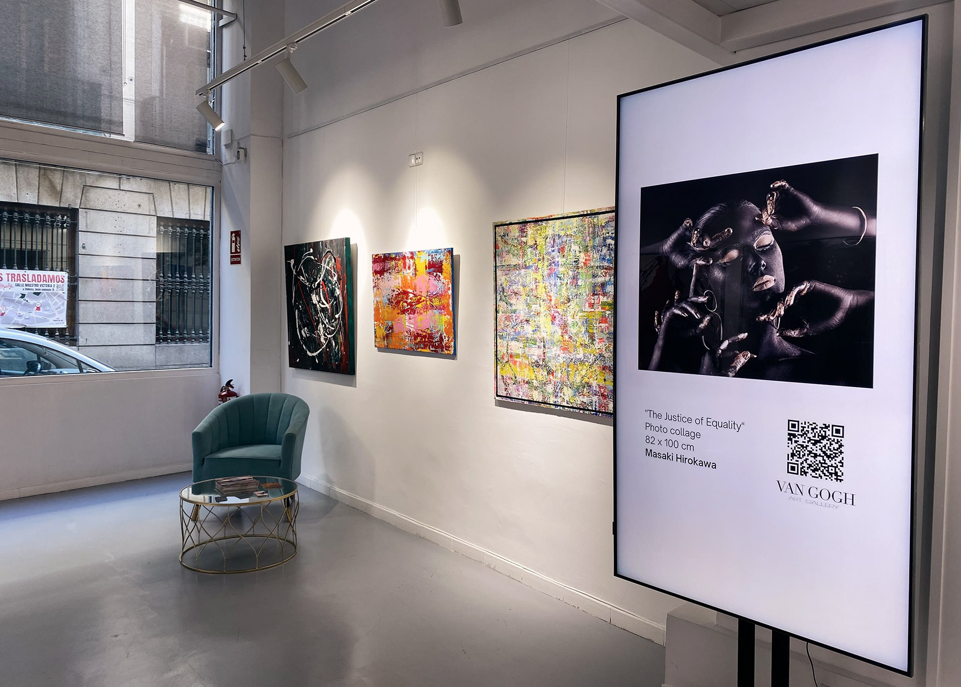 Exhibition Venue 5 - Masaki Hirokawa / 廣川政樹 - FROM THE DISTANCE - VAN GOGH Art Gallery