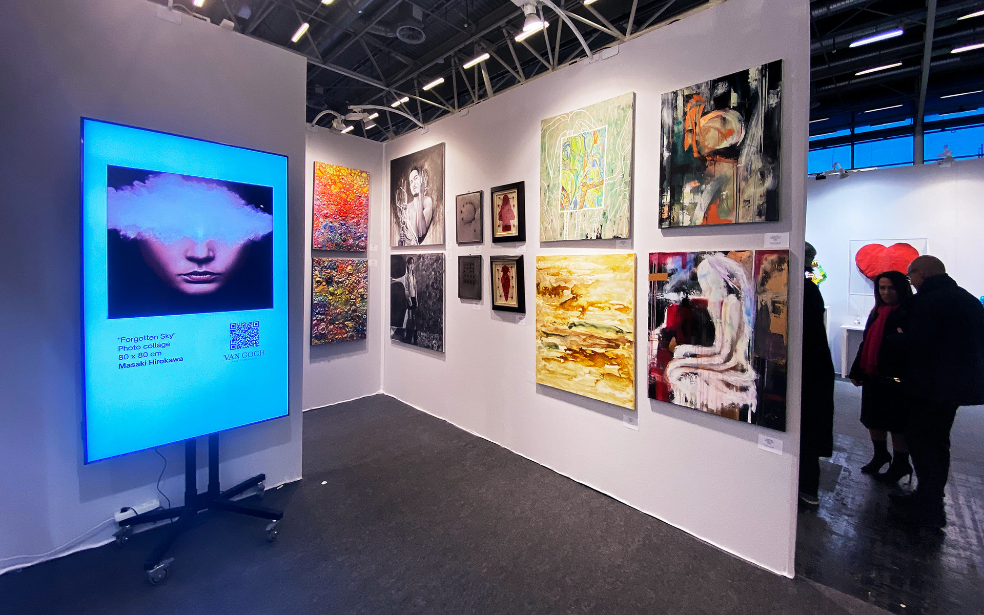 Masaki Hirokawa / 廣川政樹 - Exhibition Venue 1 - Paris 2023 - VAN GOGH Art Gallery