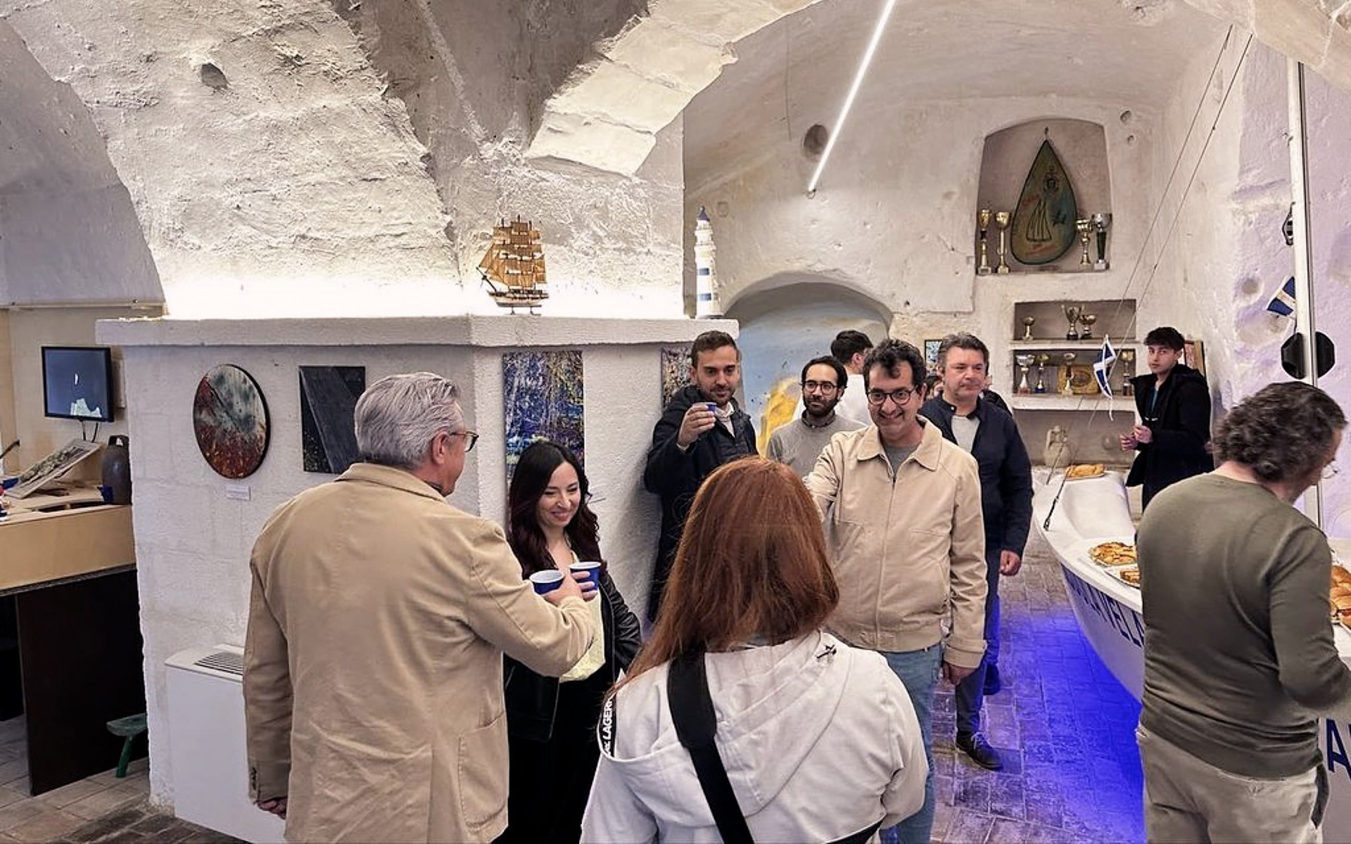 Exhibition Venue 3 - RenovArt | Panta Rhei at Lega Navale Italiana Sezione Matera - Magna Grecia - ApuliaAste
