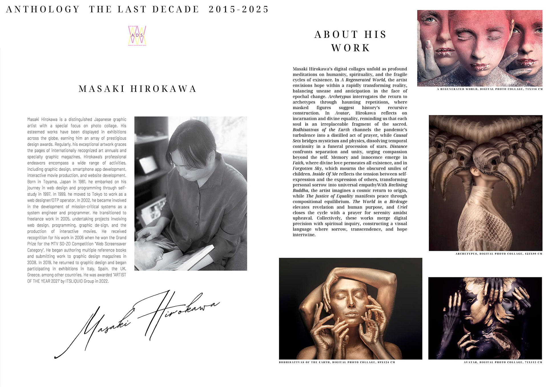 廣川政樹 / Masaki Hirokawa - ANTHOLOGY THE LAST DECADE 2015-2025 - M.A.D.S. ART GALLERY S.L.