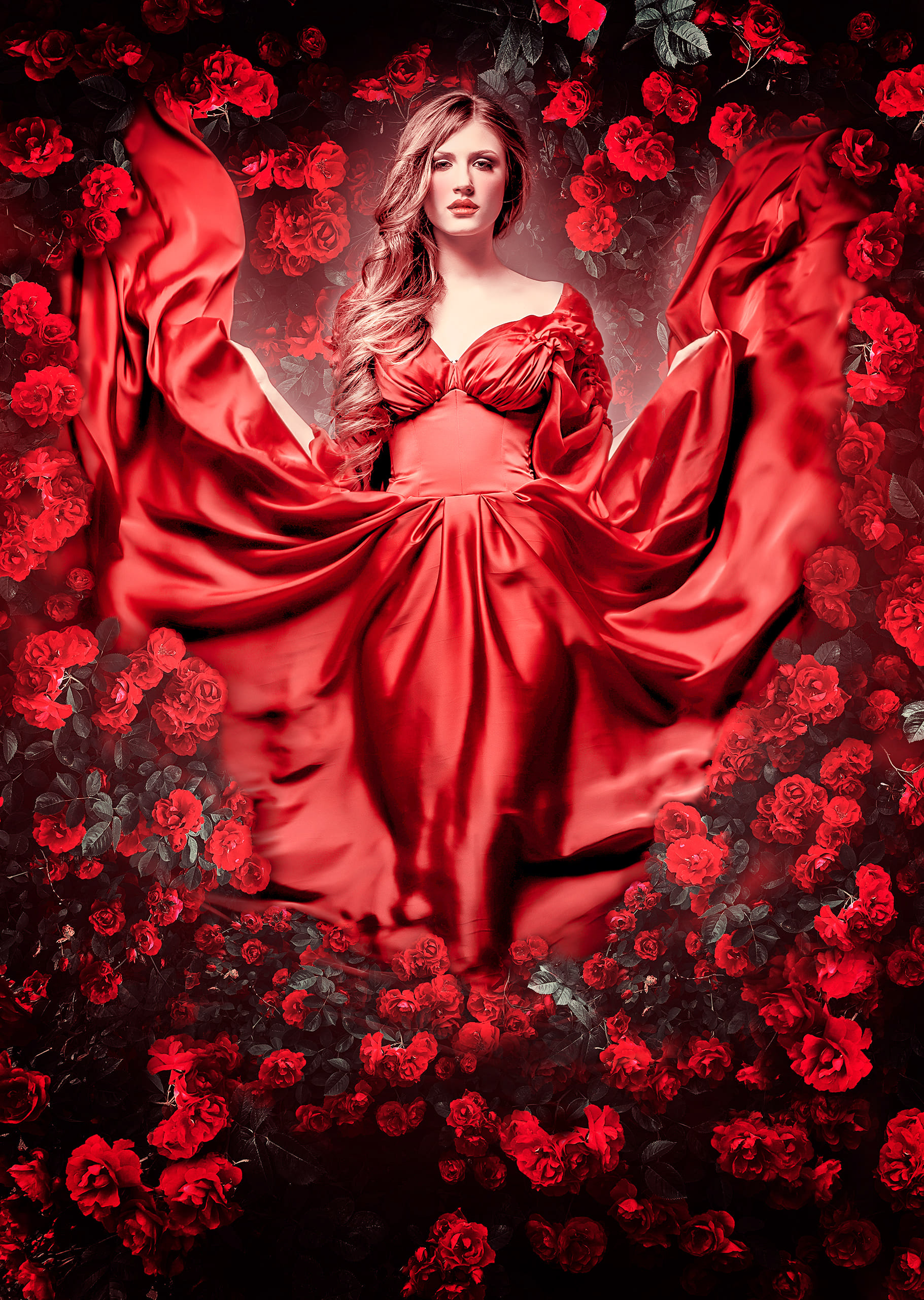 Crimson / 薔薇苑 by Masaki Hirokawa / 廣川政樹