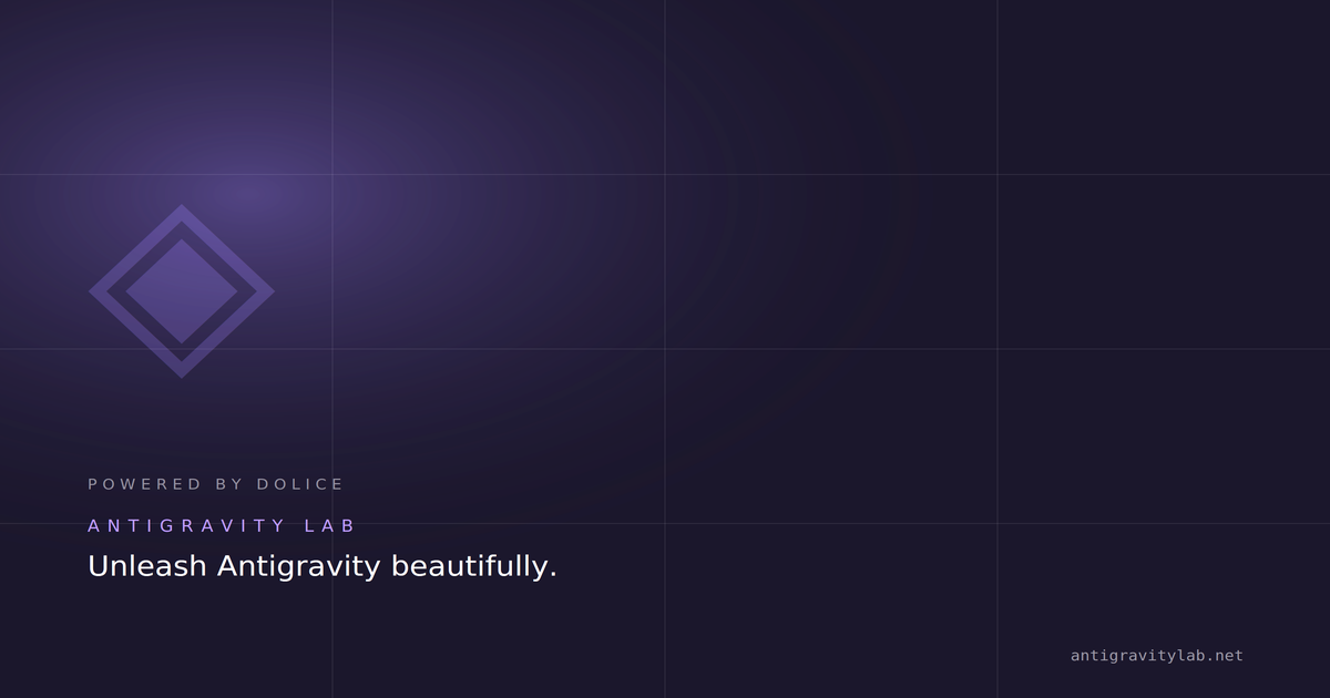 Antigravity Lab