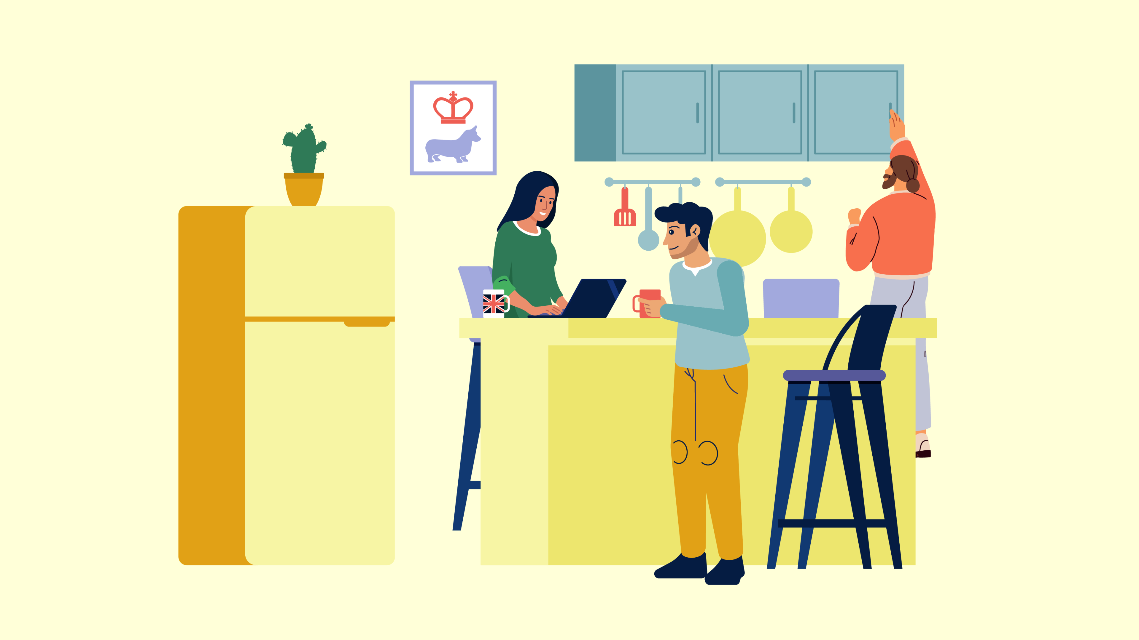 shared home for refugees in the uk