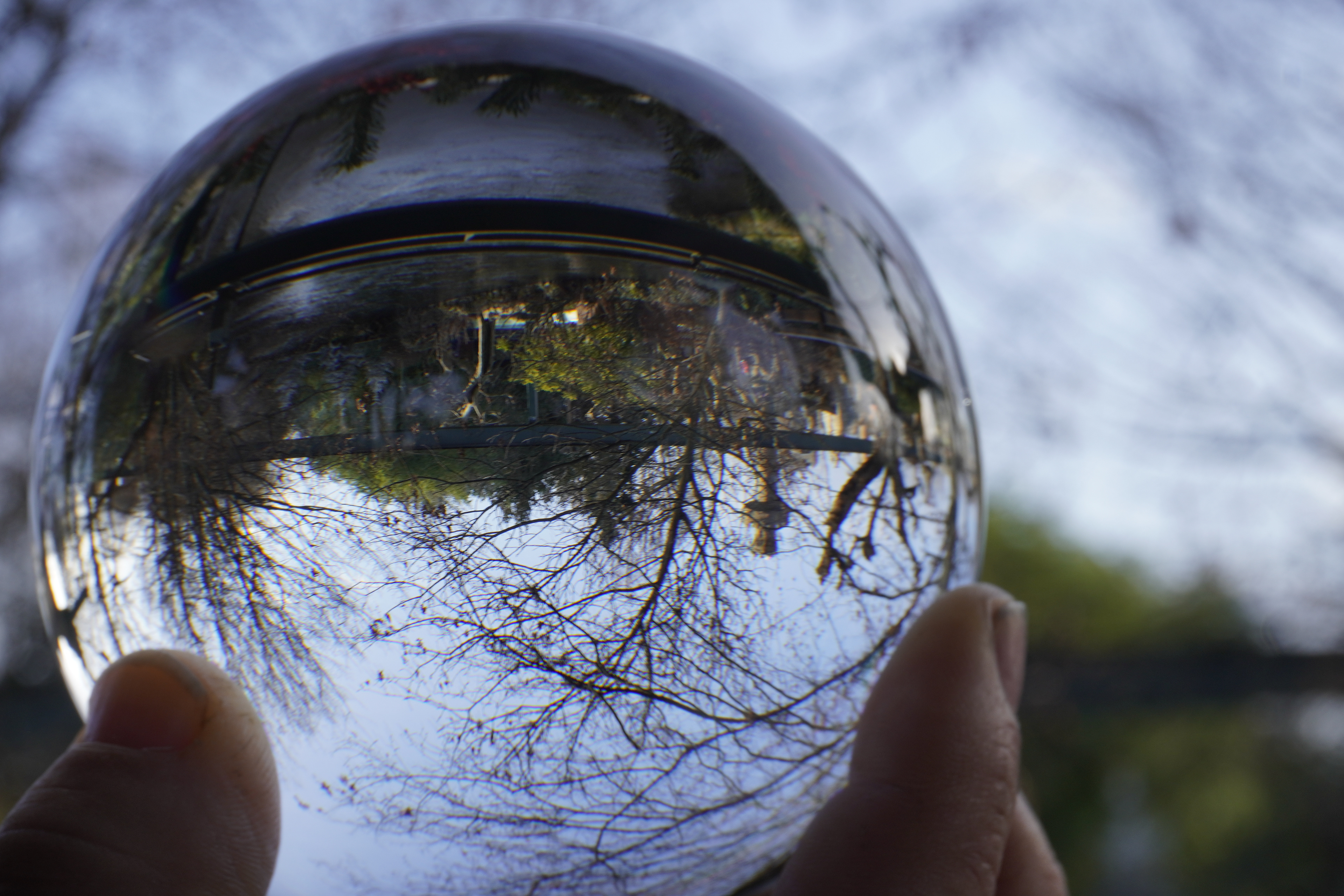 Crystal ball - Upside down world_2019_spare time