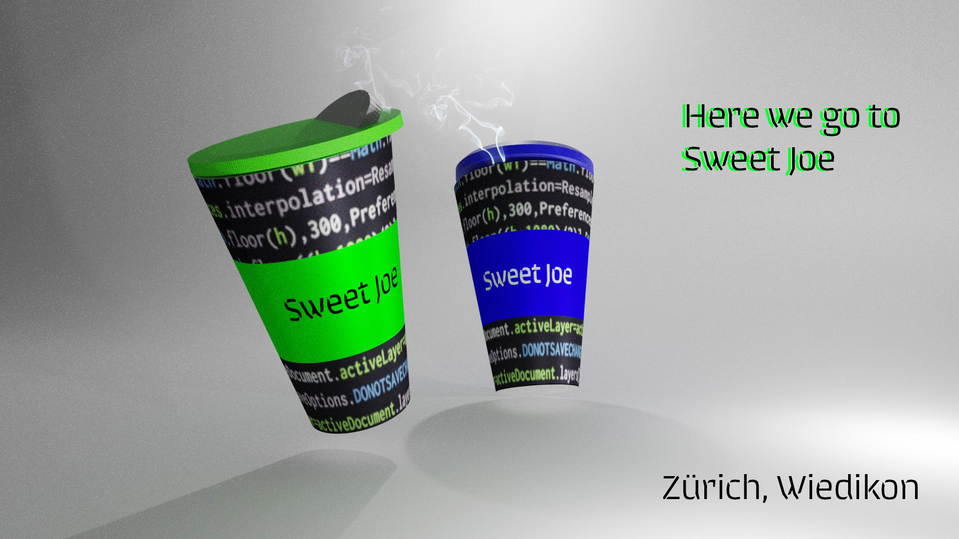 The final, Blender and Photoshop