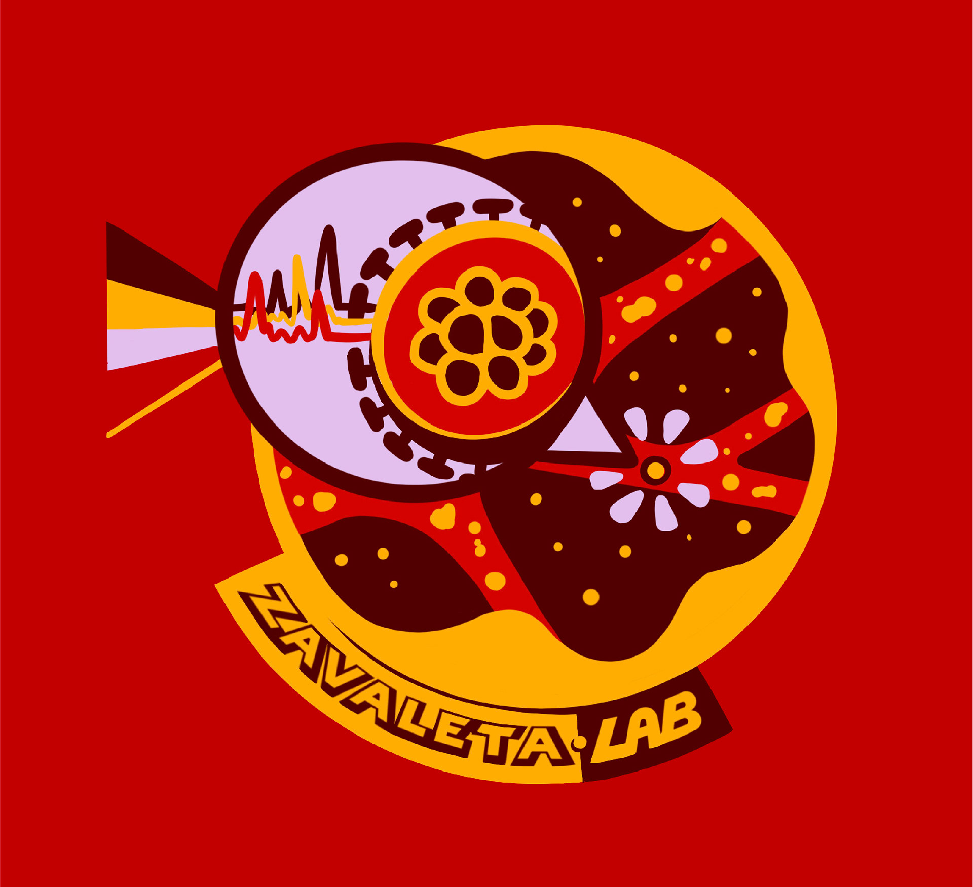 USC Zavaleta Lab T-shirt Design 2