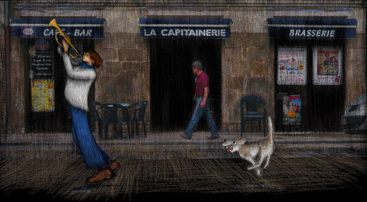 ストリートミュージシャン