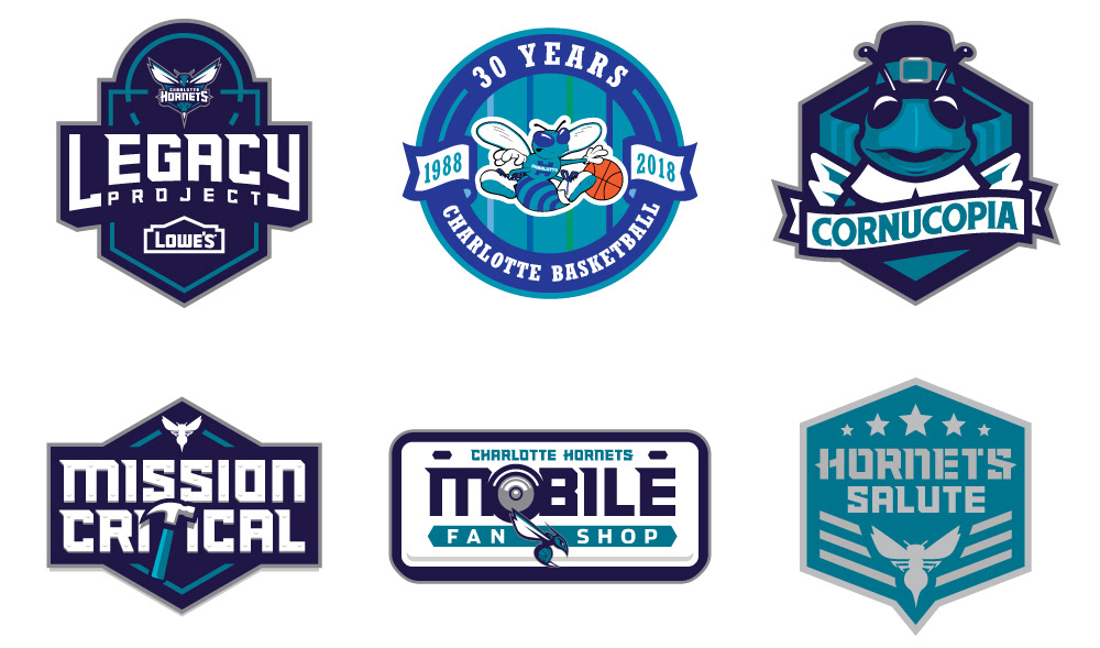 Charlotte Hornets — Sports Design Agency