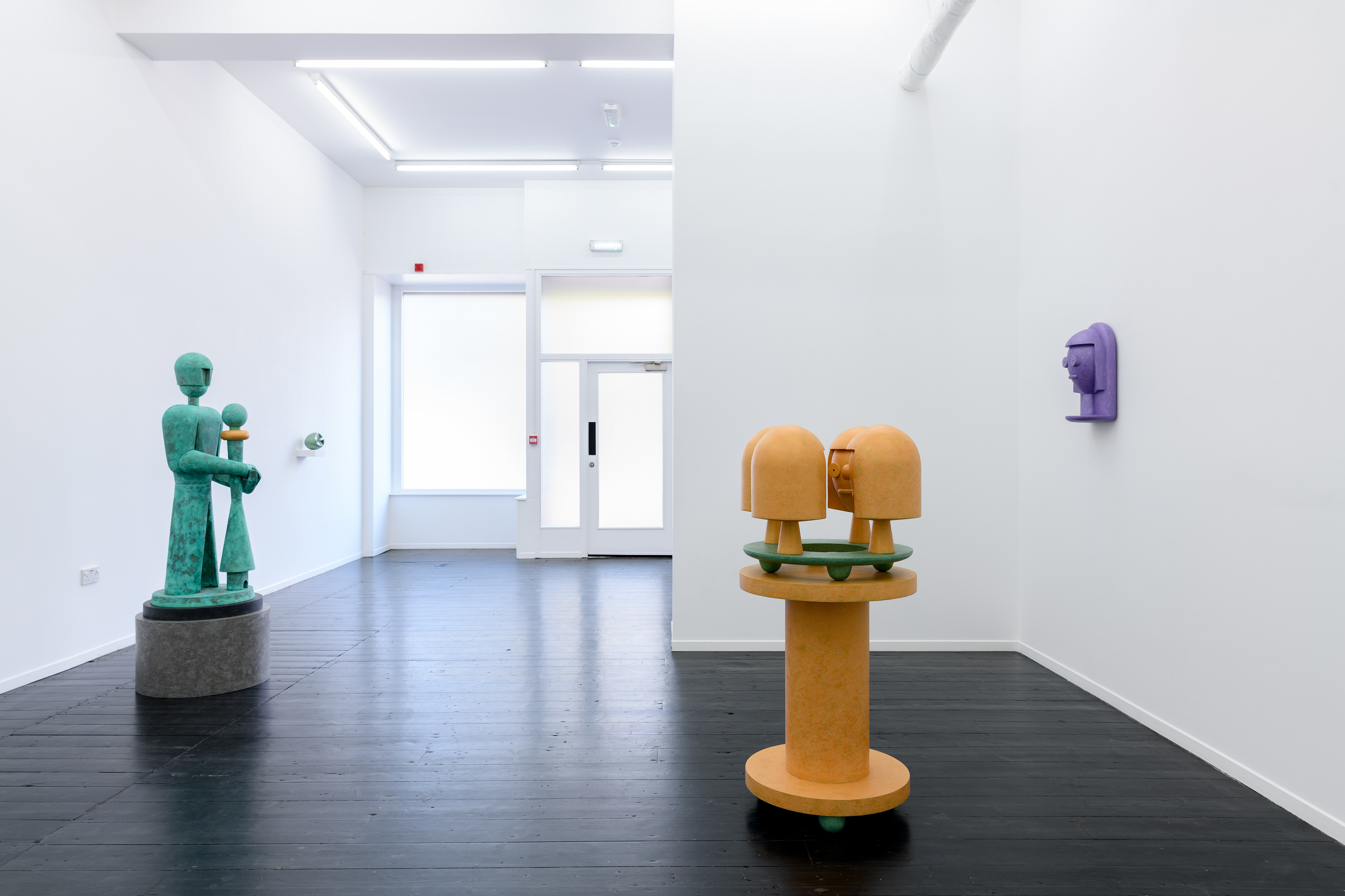 Nick Evans 'Ghost Sculptures', Kendall Koppe, Glasgow, 2023.