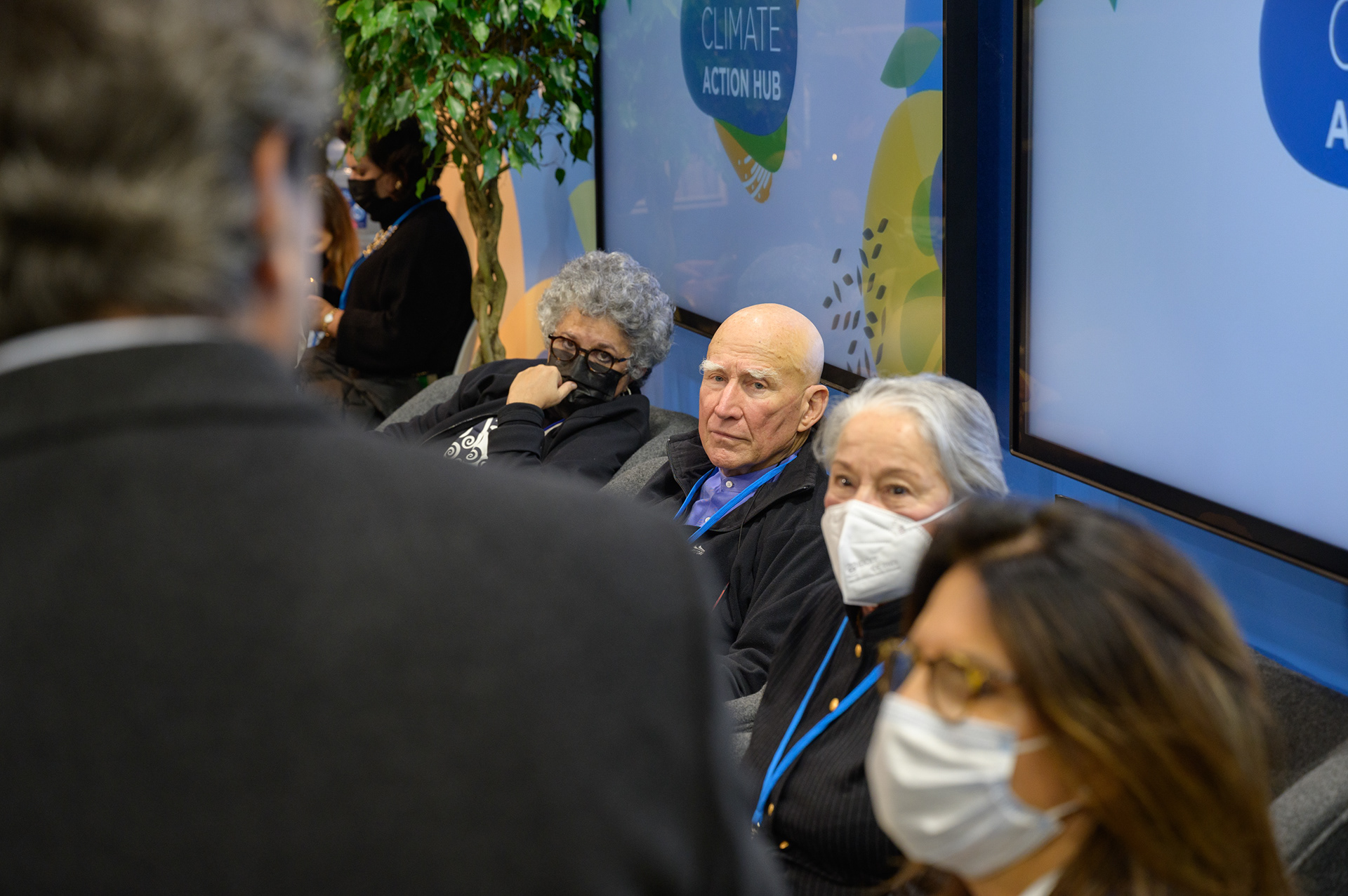Izabella Teixeira, Sebastião Salgado, Lélia Wanick Salgado and Ana Toni