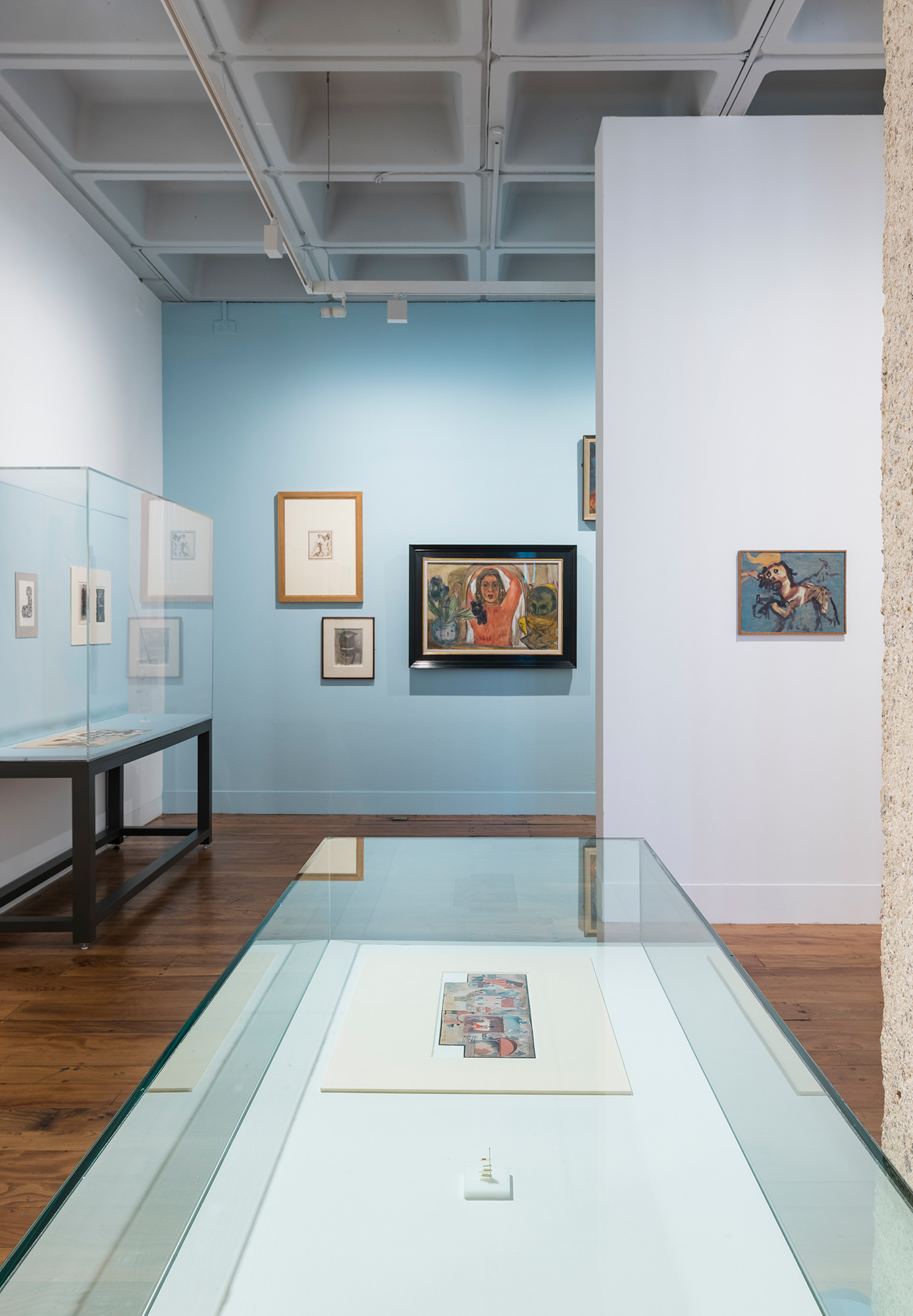 Charlie Hammond, Exhibition View 'Workaround', The Hunterian, Glasgow, 2022.