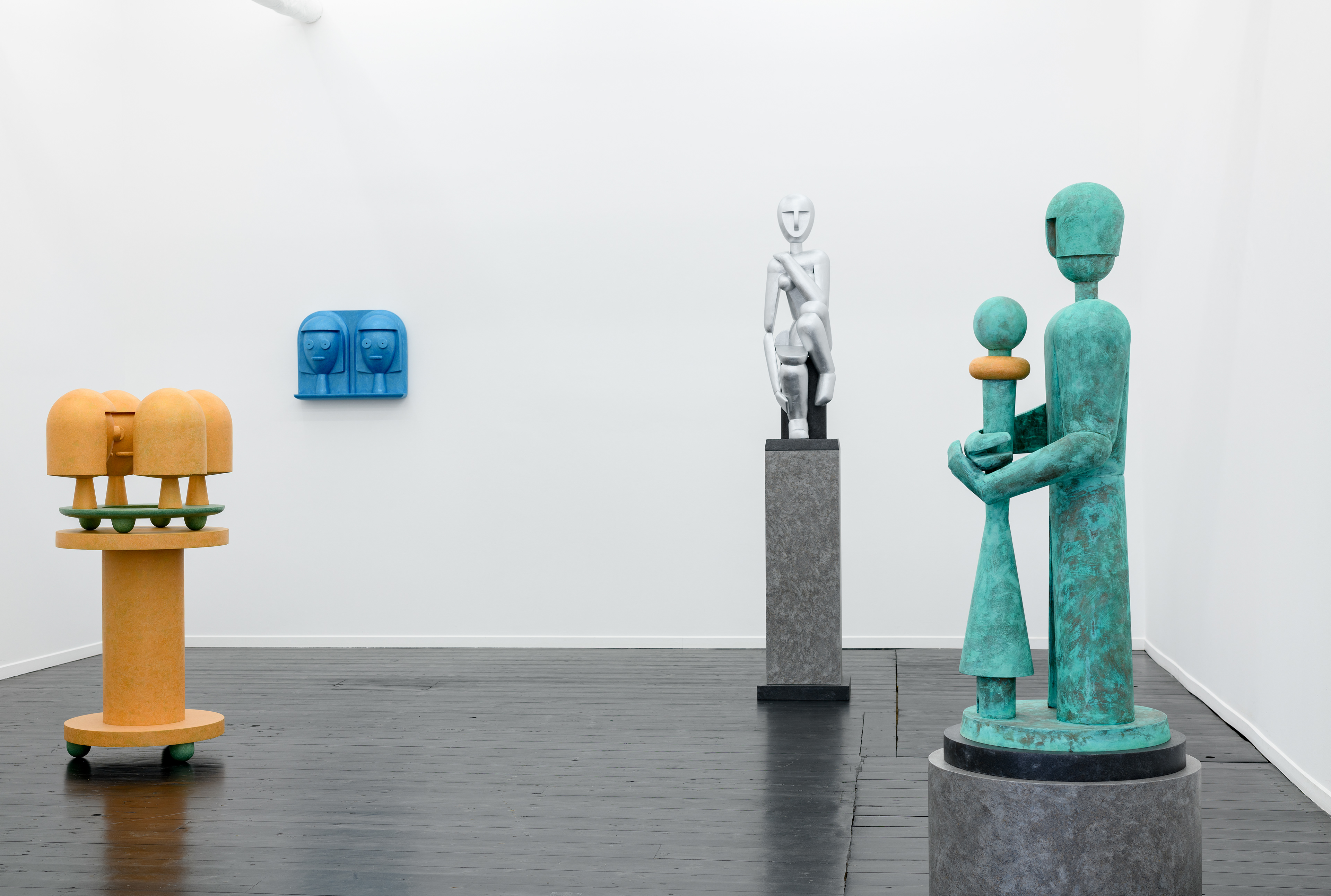 Nick Evans 'Ghost Sculptures', Kendall Koppe, Glasgow, 2023.