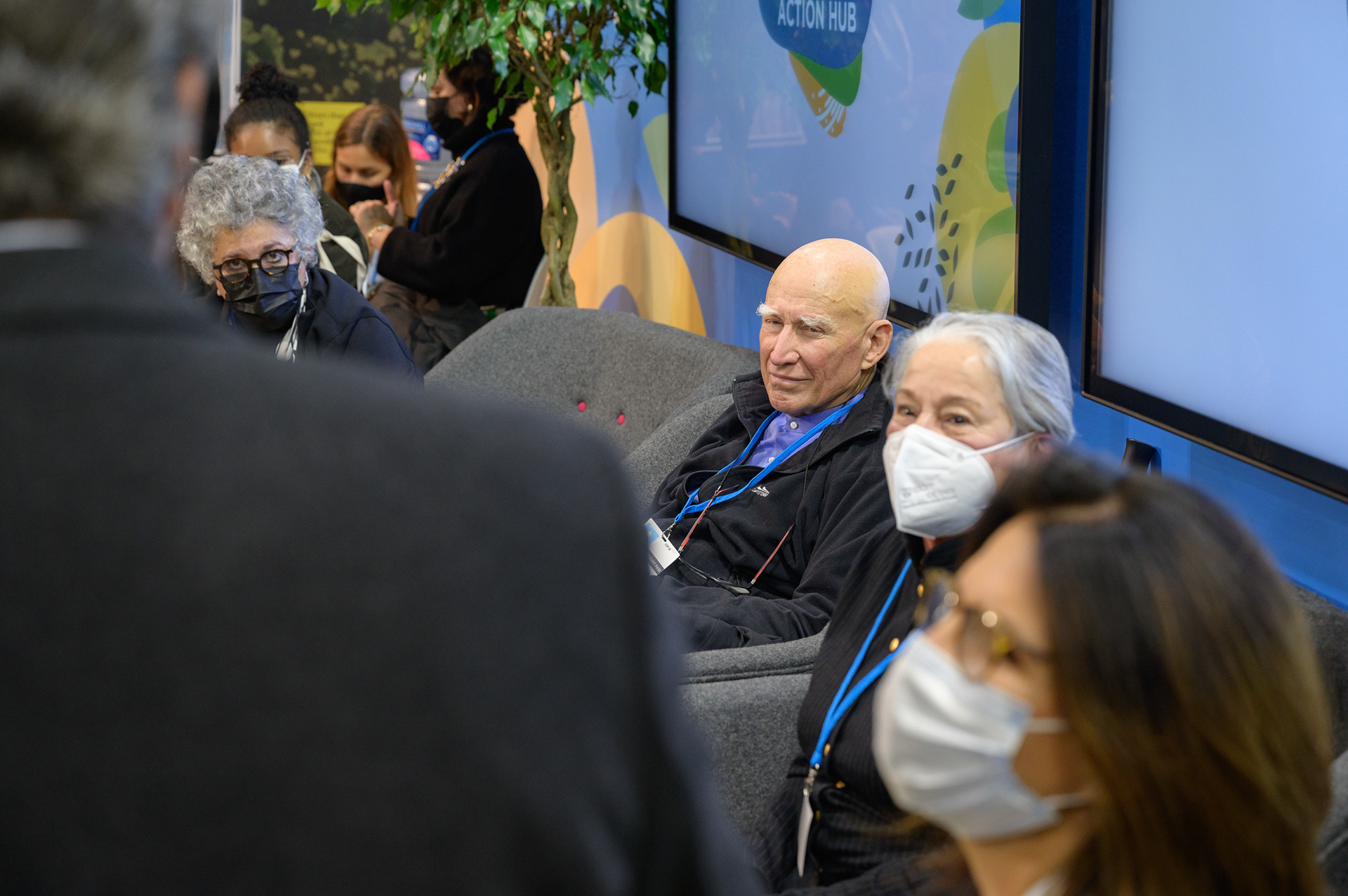 Izabella Teixeira, Sebastião Salgado, Lélia Wanick Salgado and Ana Toni