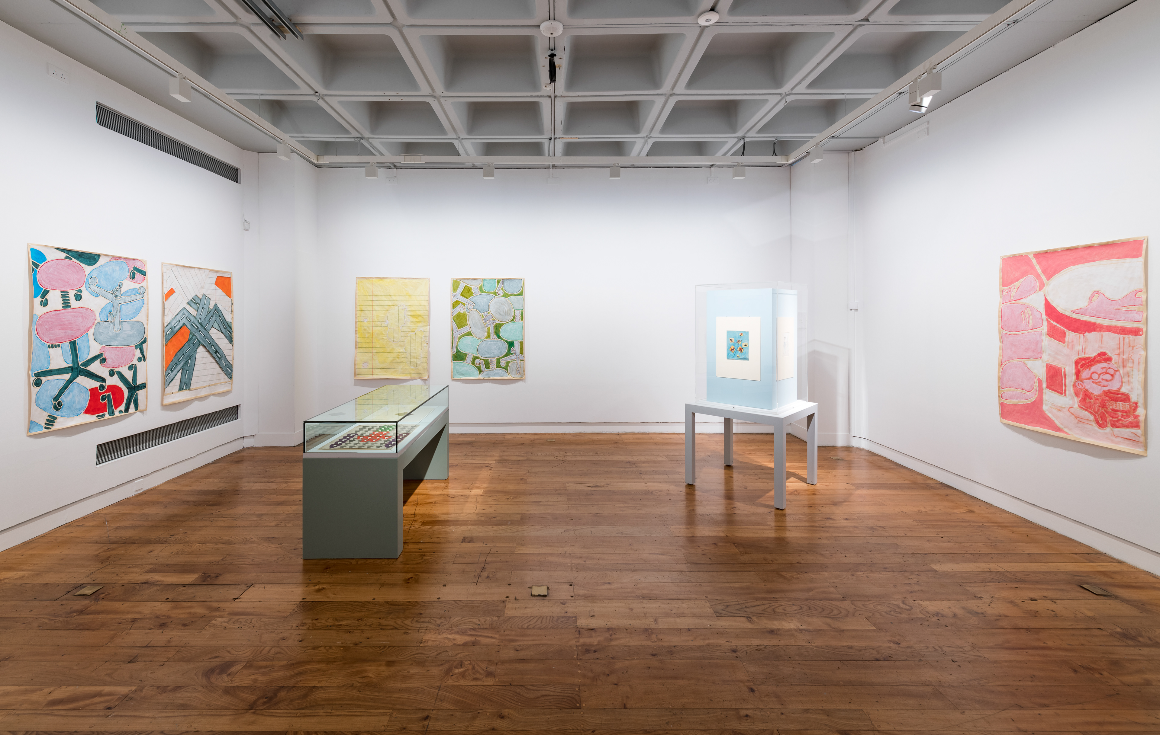 Charlie Hammond, Exhibition View 'Workaround', The Hunterian, Glasgow, 2022.