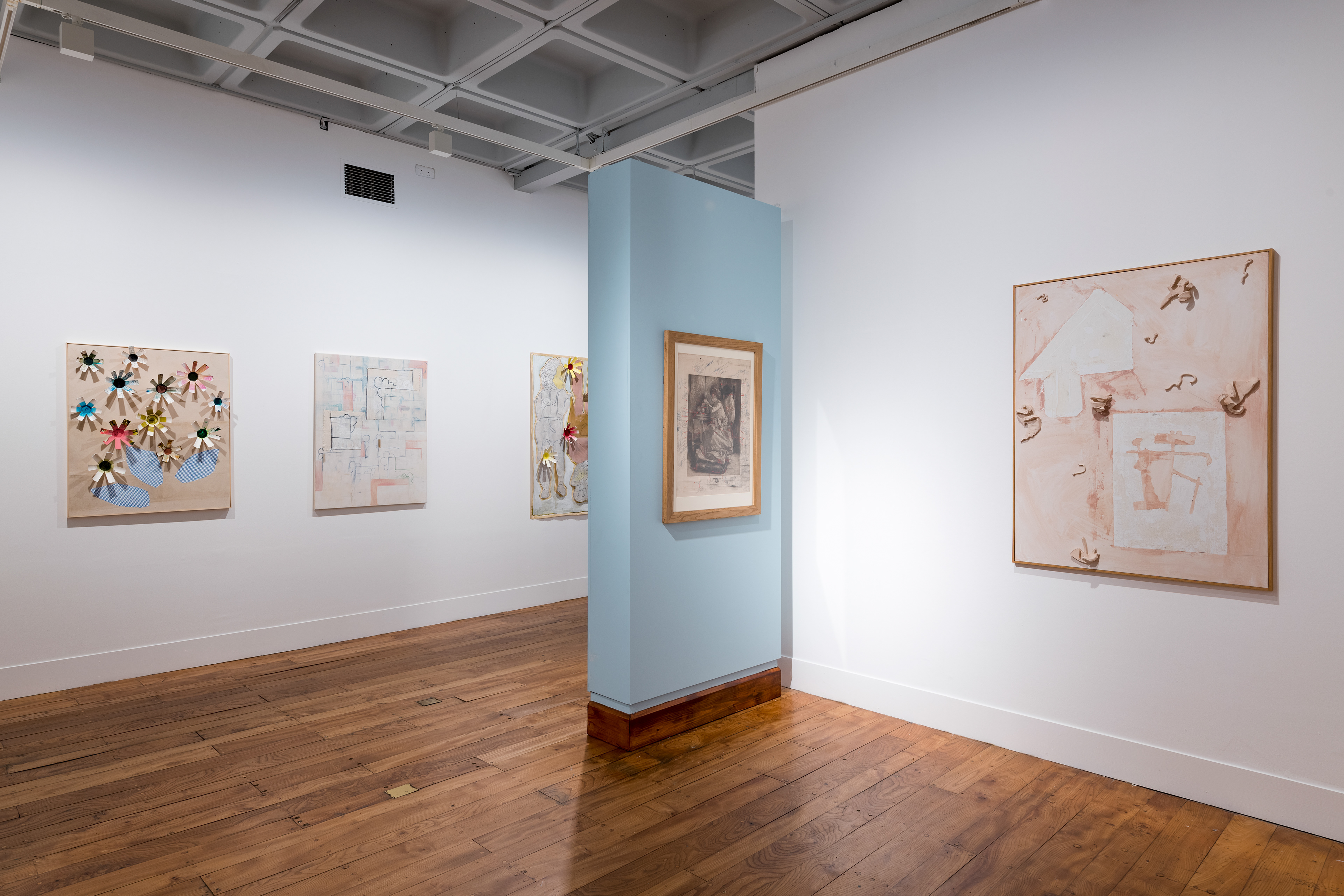 Charlie Hammond, Exhibition View 'Workaround', The Hunterian, Glasgow, 2022.