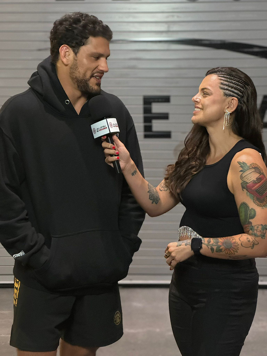 Post Fight Interview with Felipe Pena