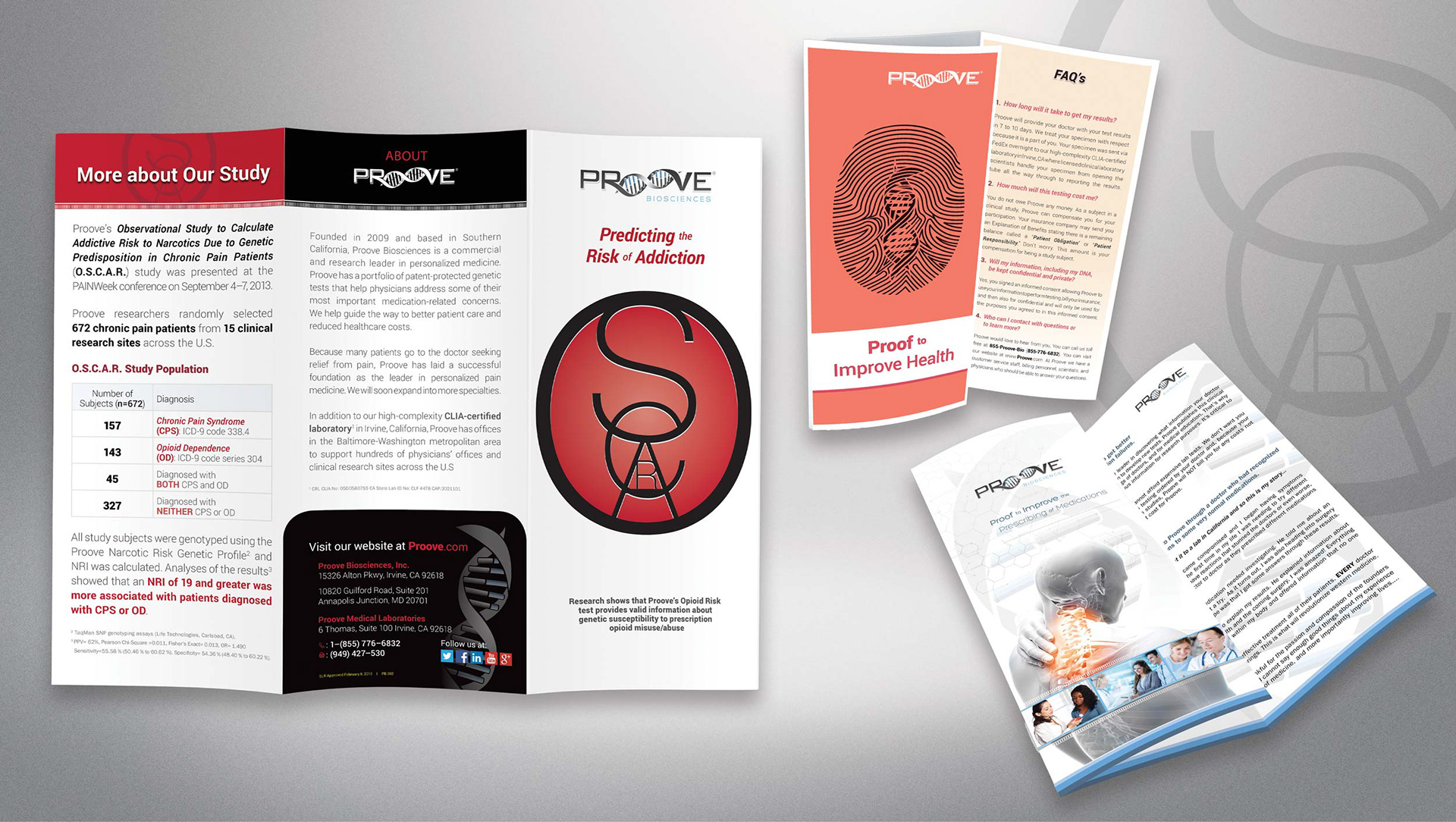 Proove Branding Tri-folds