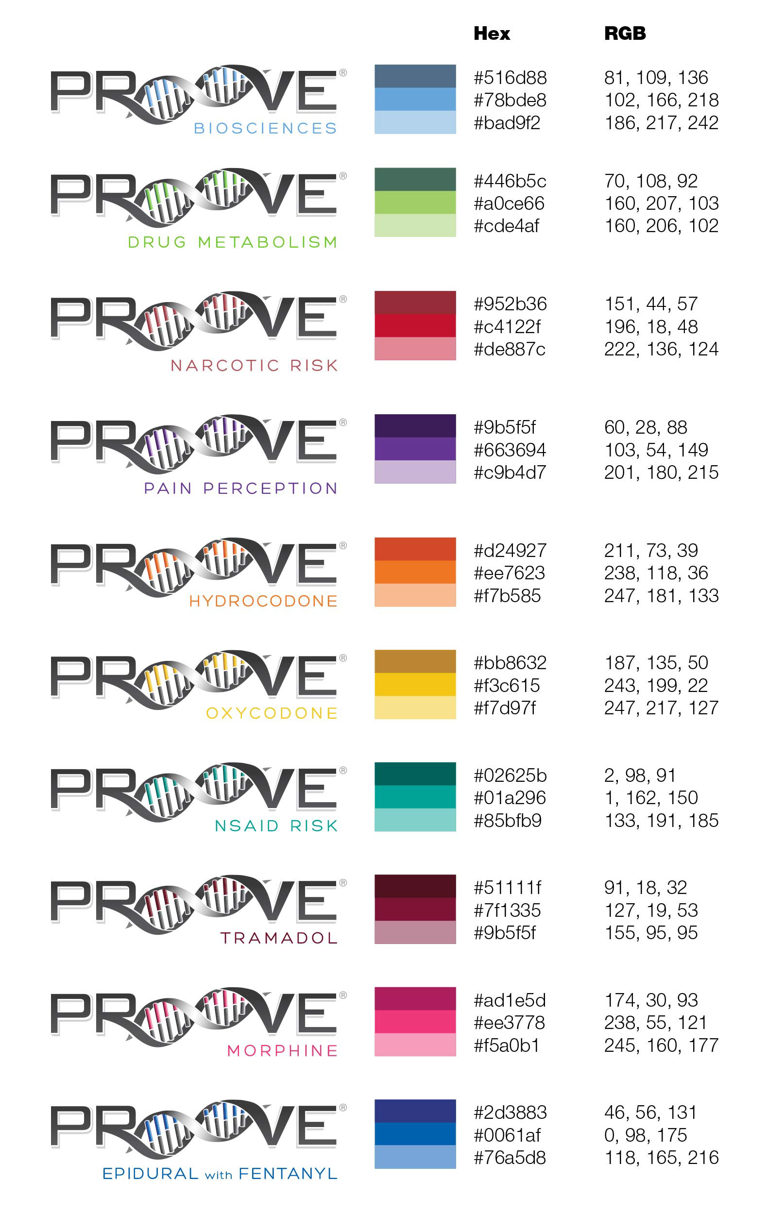 Proove Branding Color