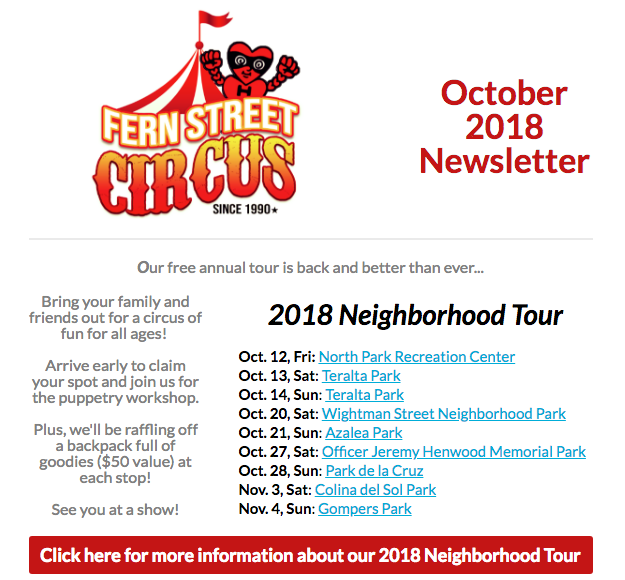 mockup email newsletter